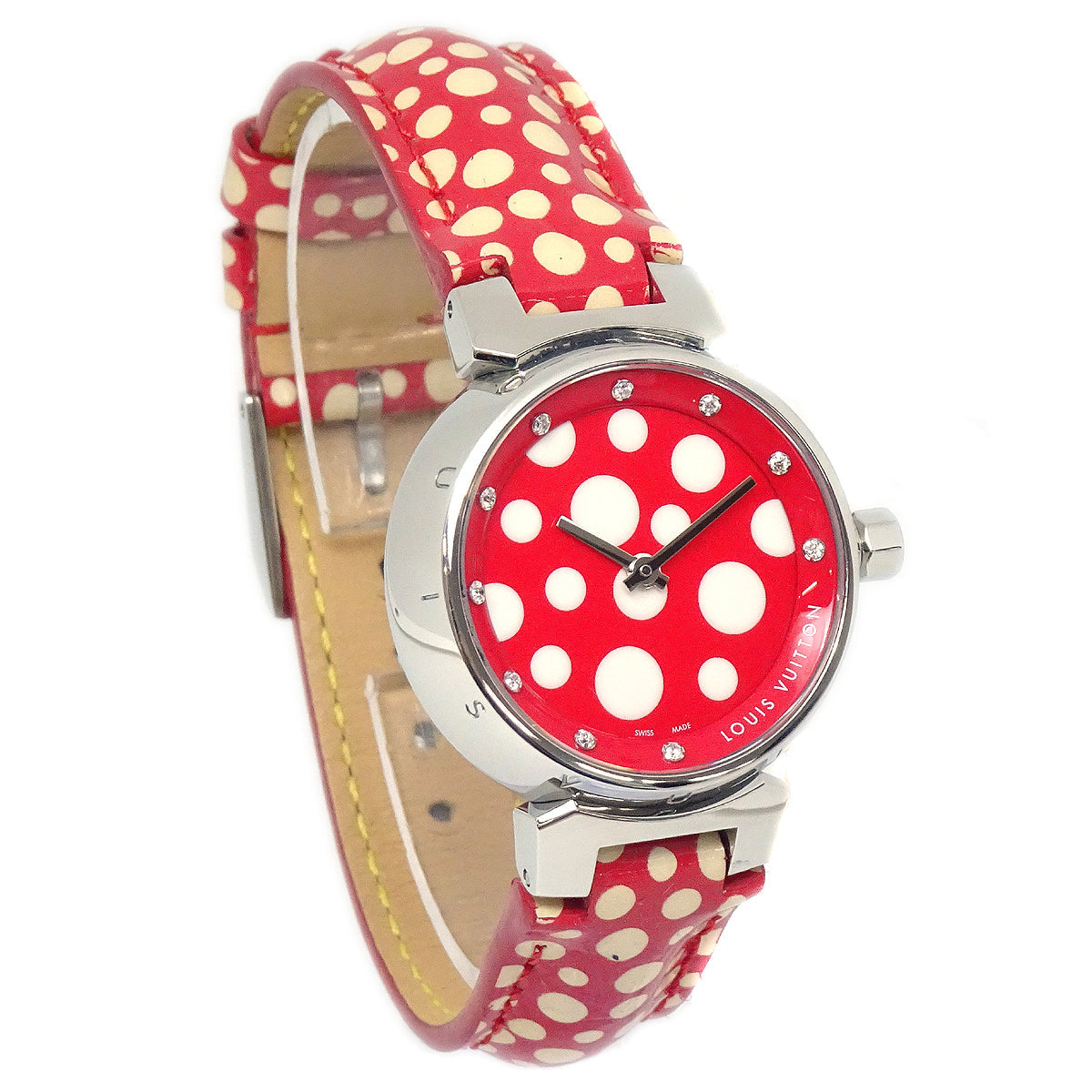 Louis Vuitton 2012 Yayoi Kusama Tambour Watch 27mm