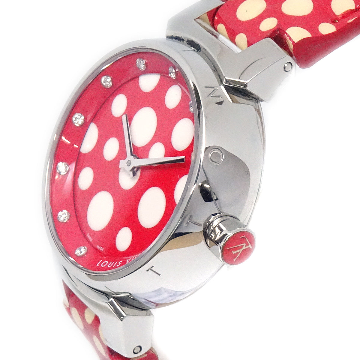 Louis Vuitton 2012 Yayoi Kusama Tambour Watch 27mm