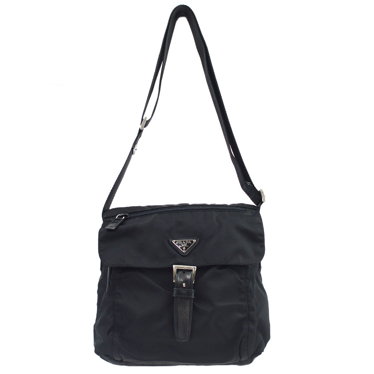 Prada Black Nylon Shoulder Bag