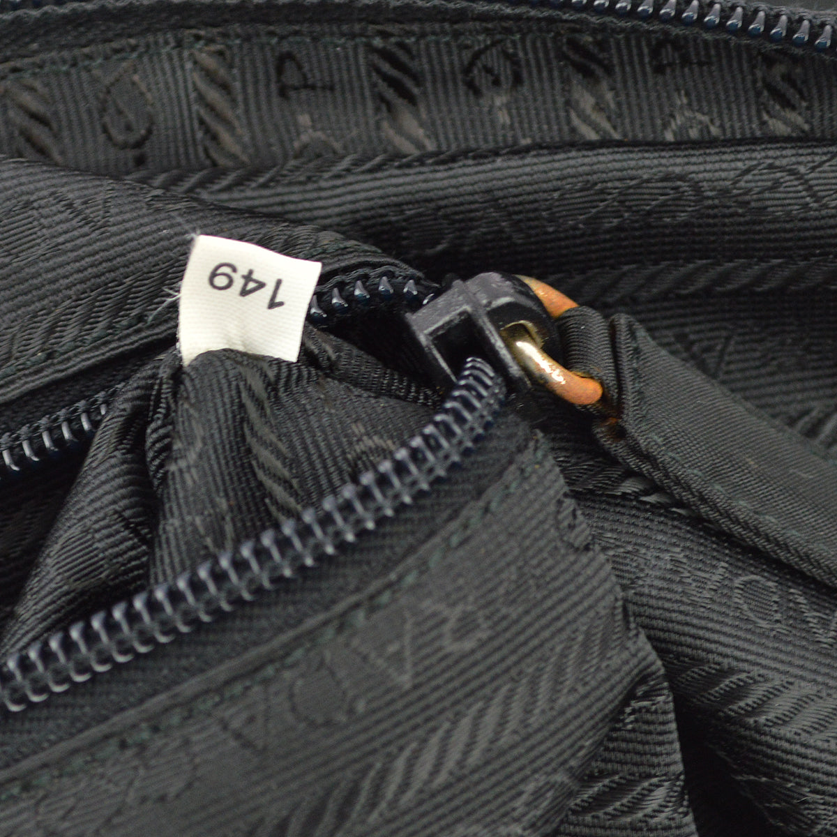 Prada Black Nylon Handbag