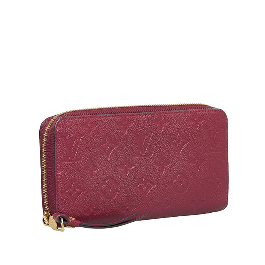 Louis Vuitton Monogram Empreinte Zippy Wallet (SHG-BU7Ag9)