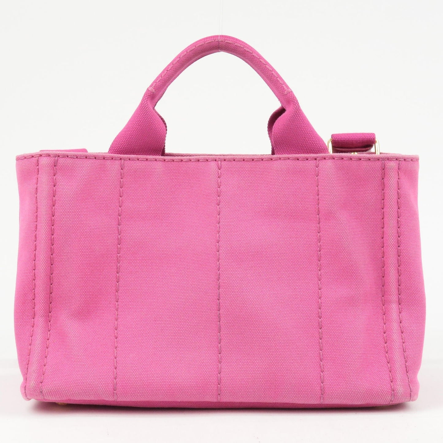 PRADA Canapa Mini Canvas 2Way Bag Shoulder Bag Hand Bag Pink