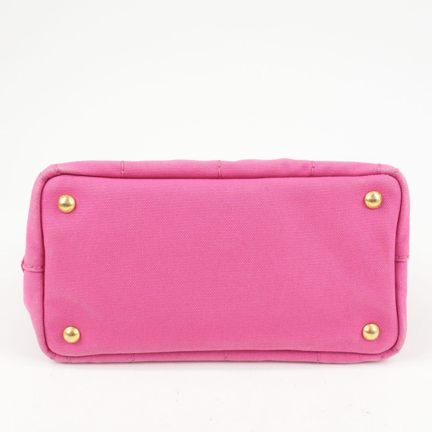 PRADA Canapa Mini Canvas 2Way Bag Shoulder Bag Hand Bag Pink