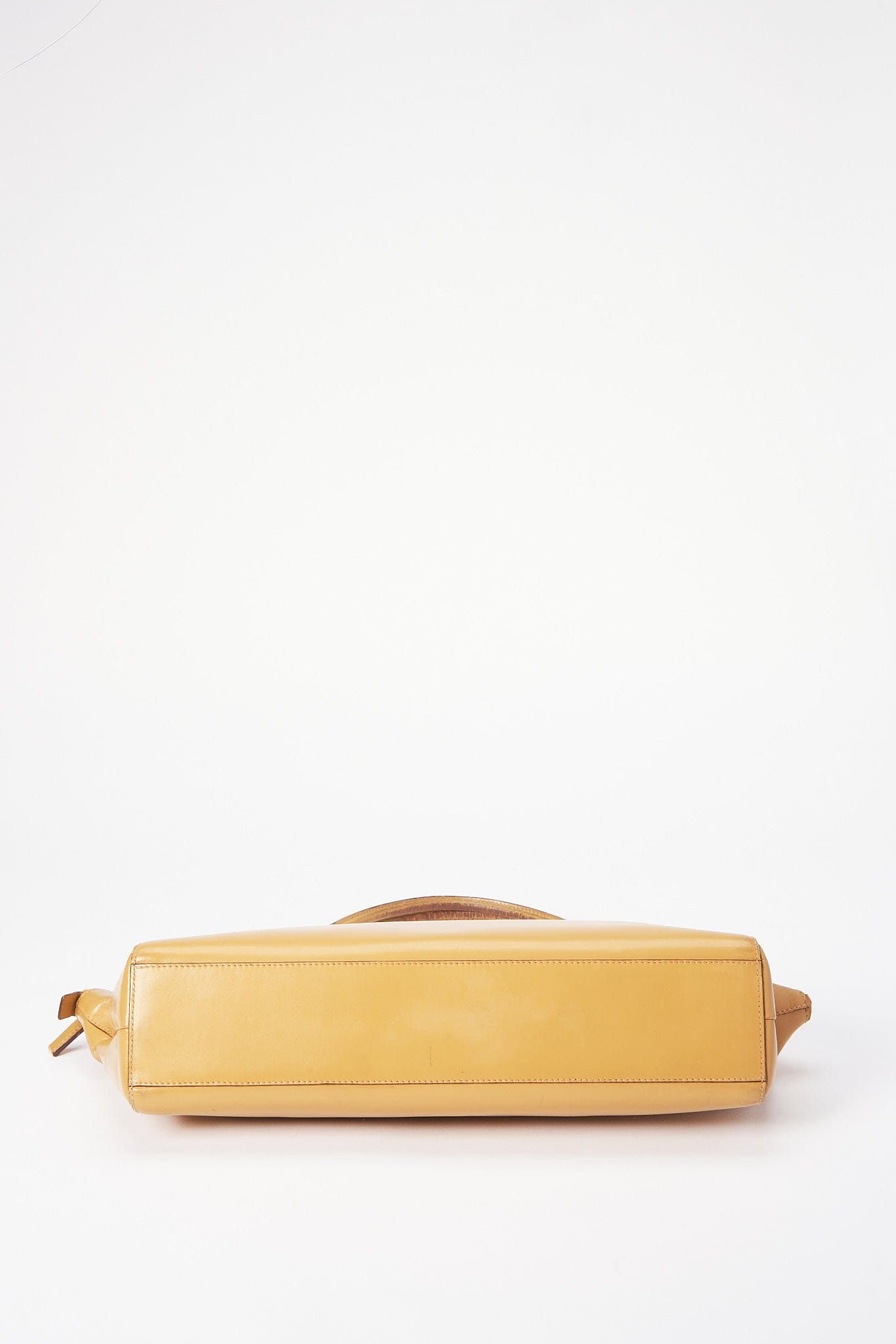 90's Prada Beige Shoulder Bag - Beige