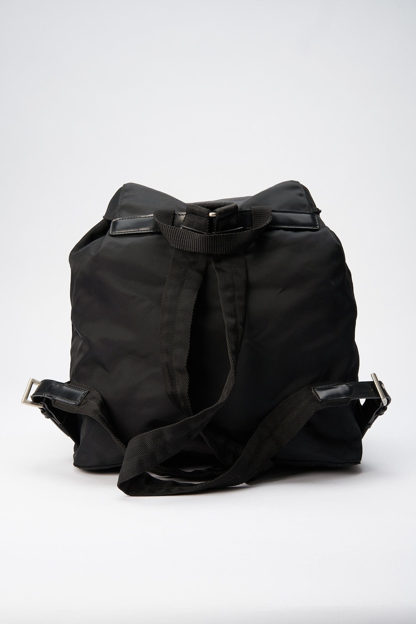 Prada Black Nylon Backpack