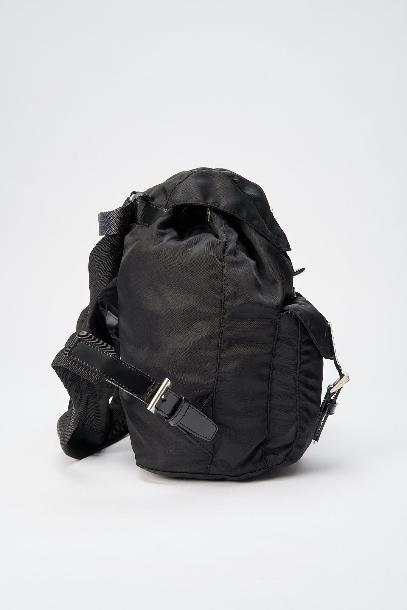 Prada Nylon Backpack - Black