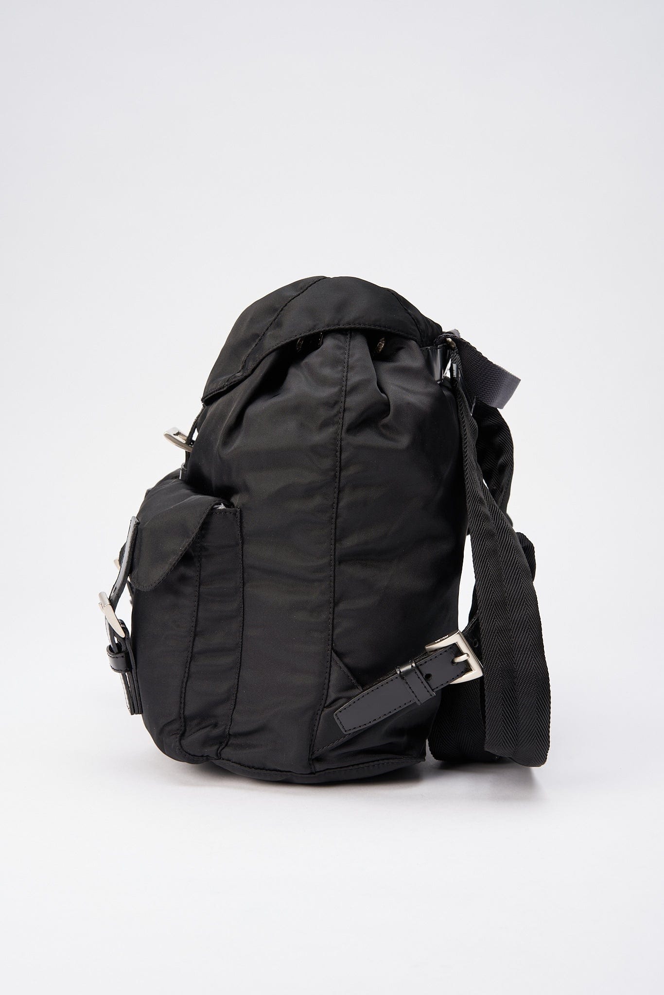 Prada Nylon Backpack - Black