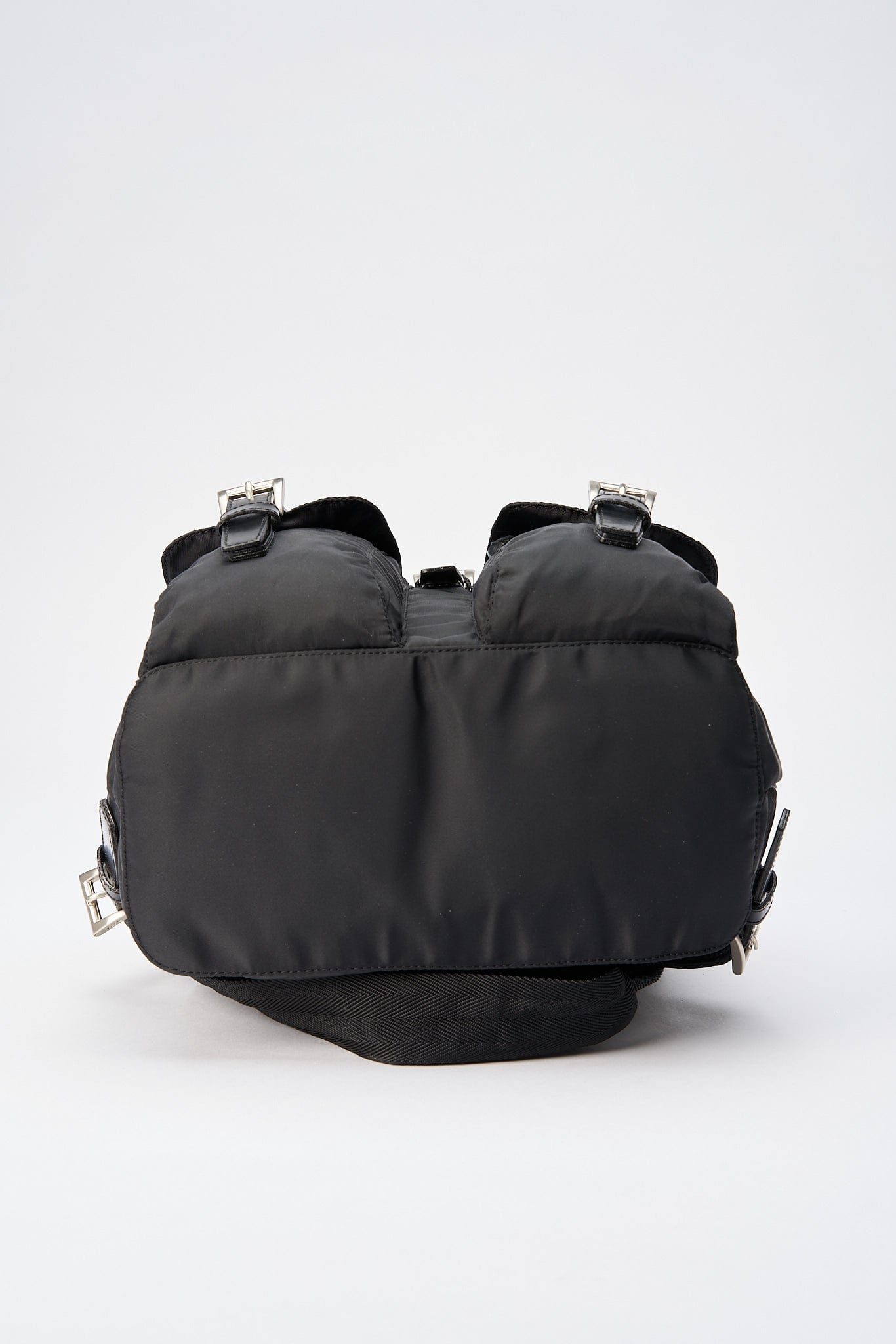 Prada Nylon Backpack - Black