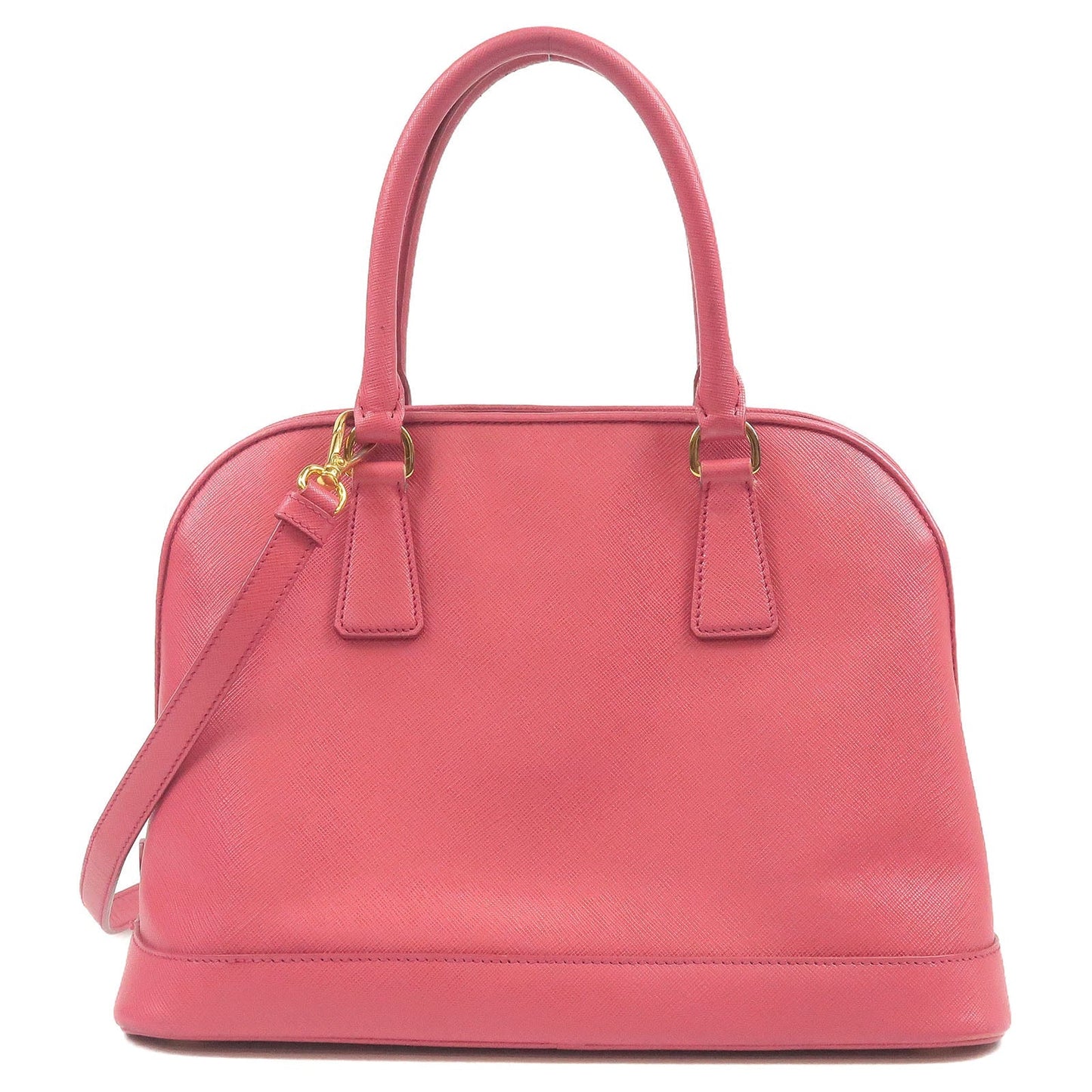 PRADA Leather 2Way Hand Bag Shoulder Bag Pink