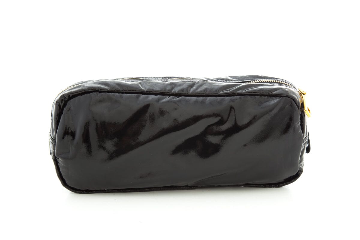 Prada Black Patent Pouch