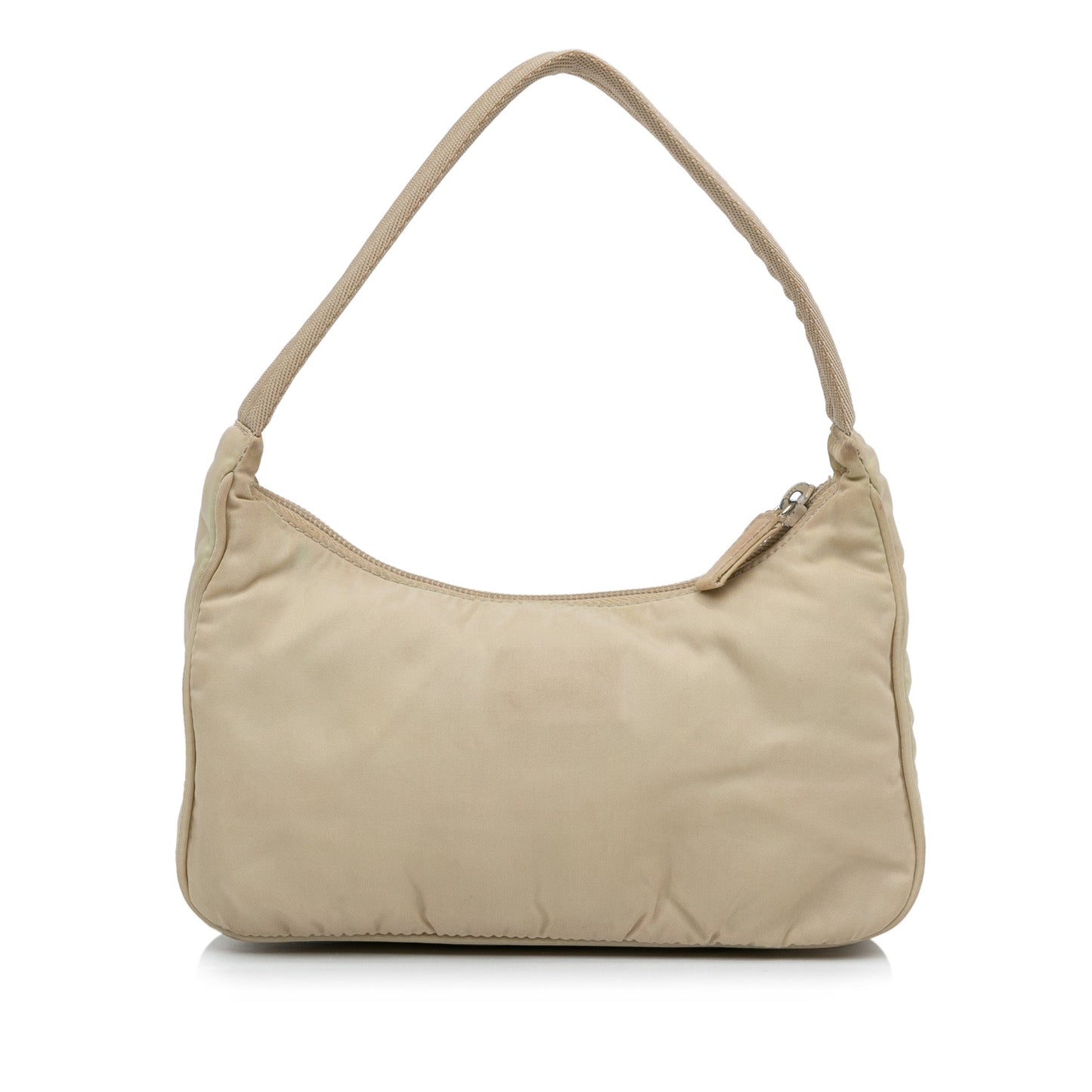 Prada Tessuto Baguette Brown Nylon Canvas