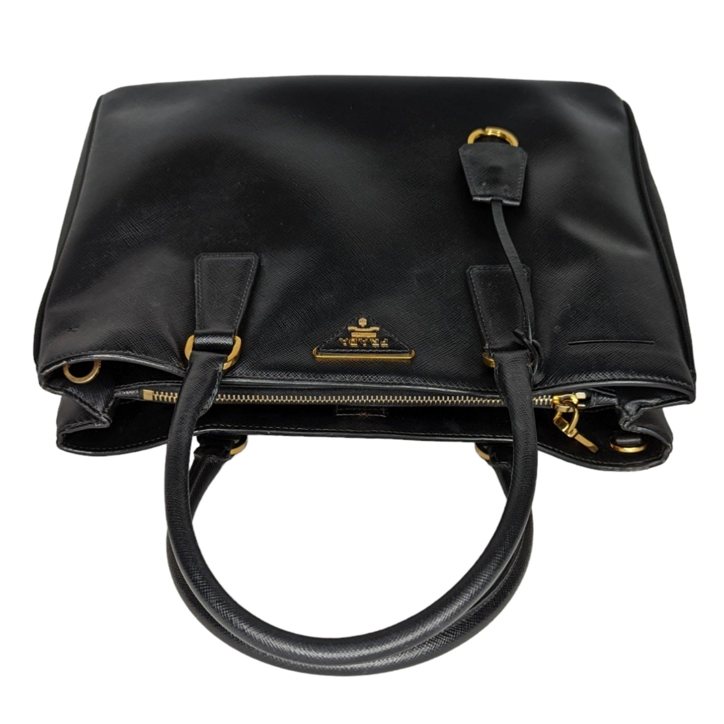 Prada Saffiano Leather Lux Tote Black