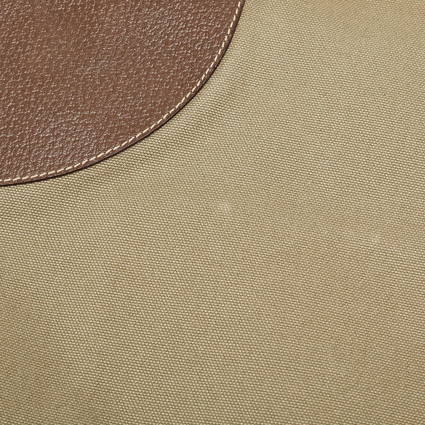 Brown Prada Canvas Tote Bag