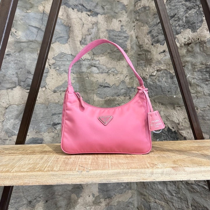 Prada Pink Tessuto Re-Edition 2000 Mini Bag