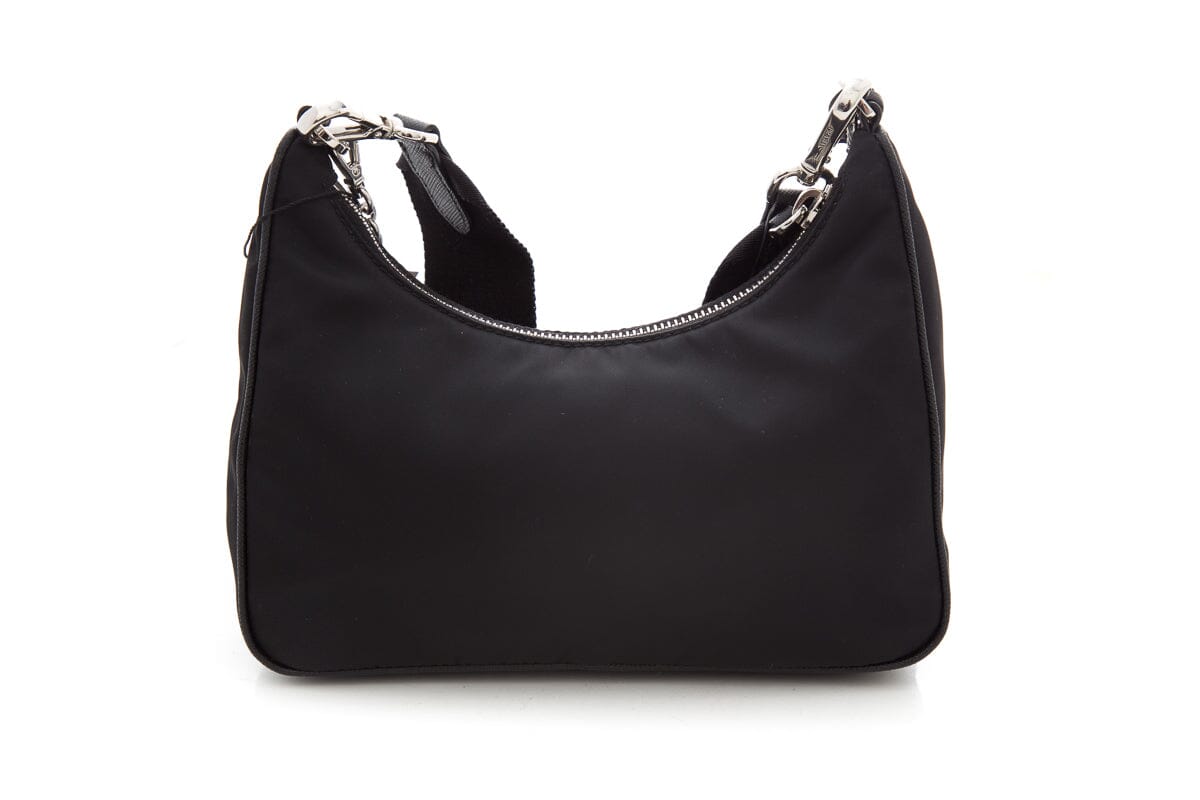 Prada Re-Edition Tessuto 2005 Black Hobo Handbag