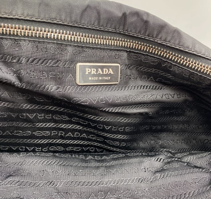 Prada Tote with Leather Handles