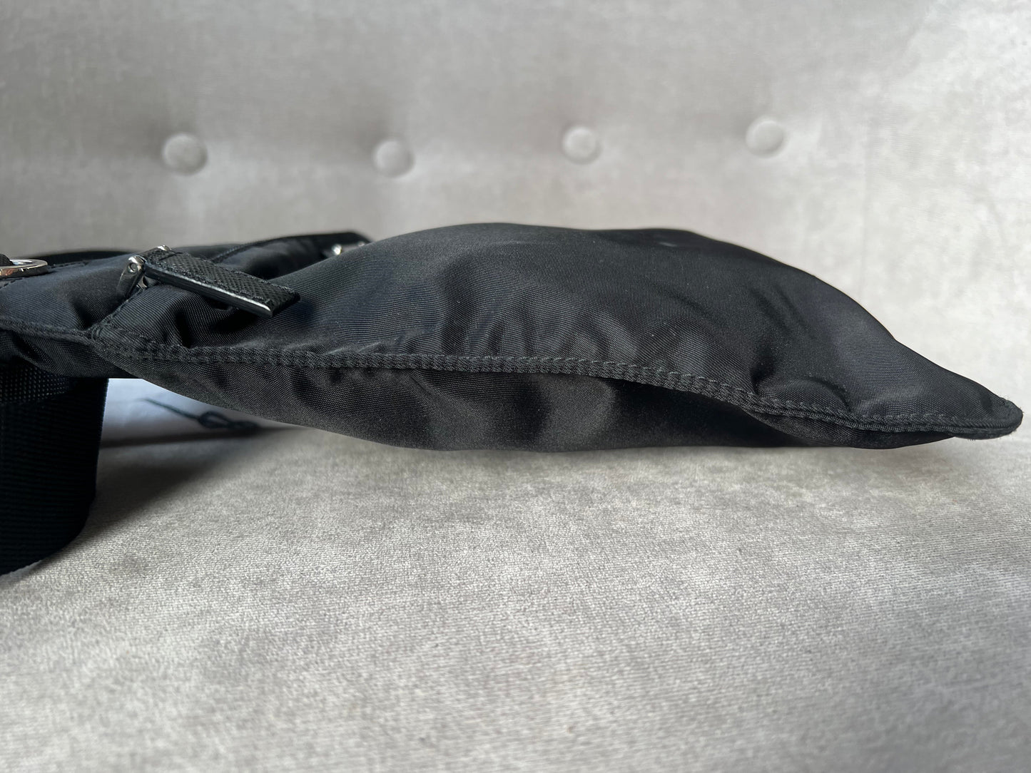 Prada Nylon Black Messenger Bag