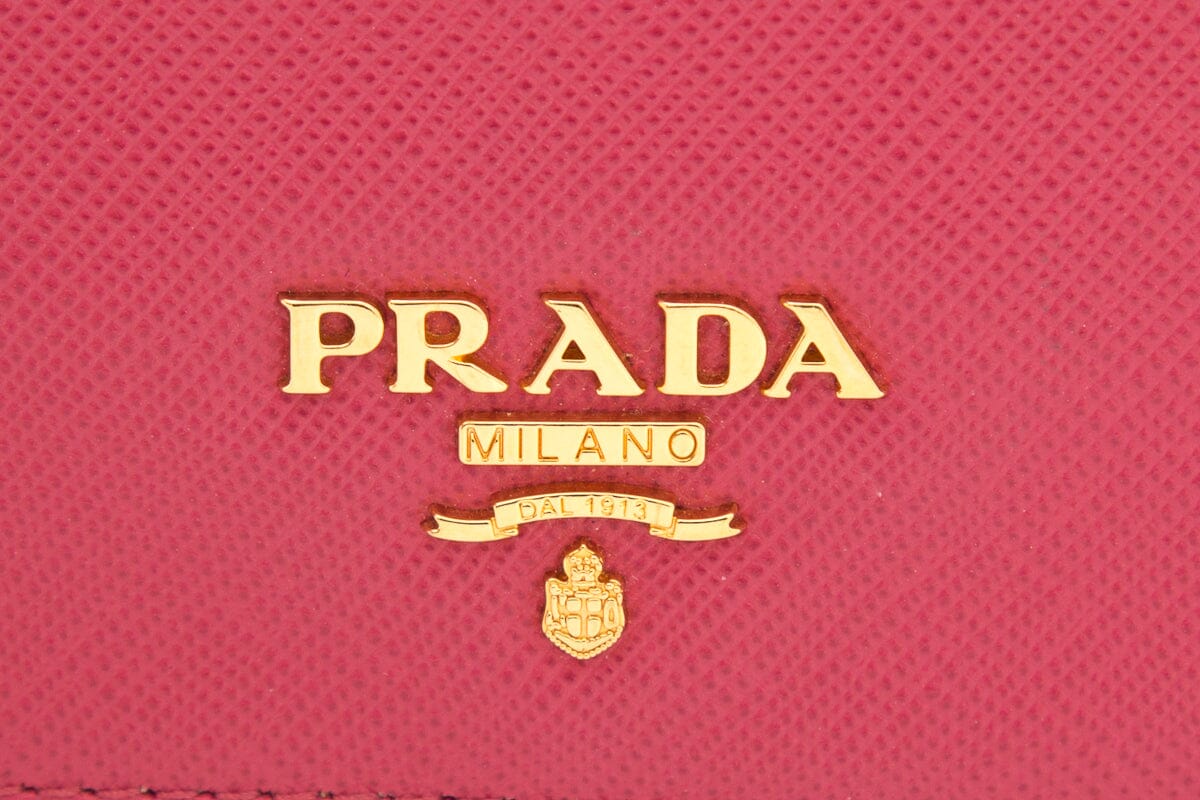 Prada Pink Wallet on Chain Cross-Body