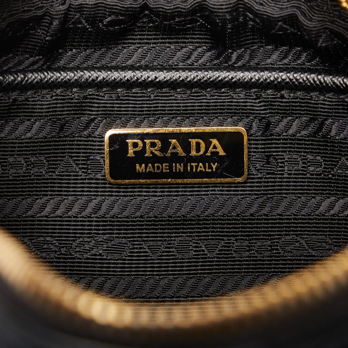 Prada Camera Bag Black Saffiano Lux