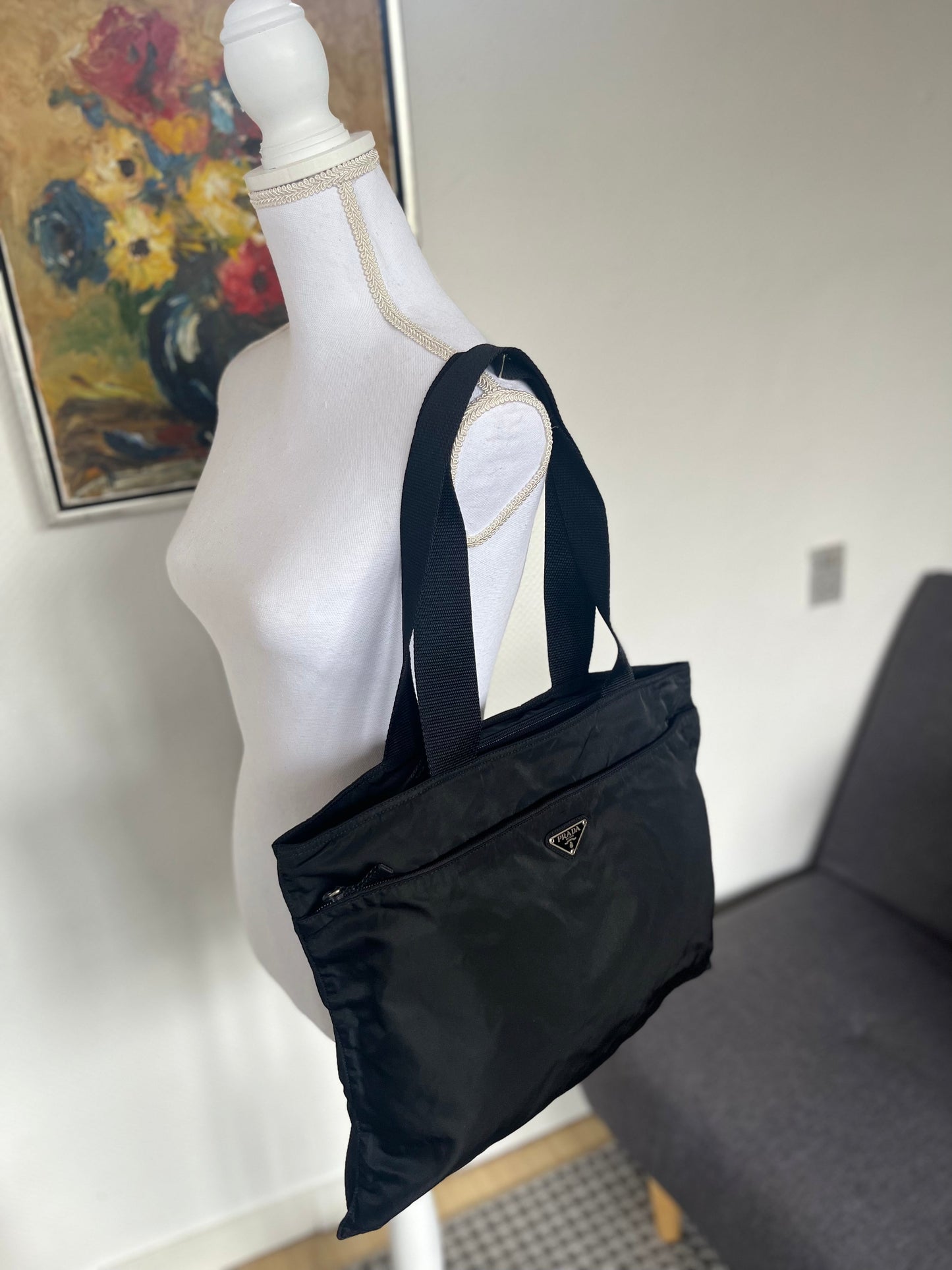 Prada Sort Totebag