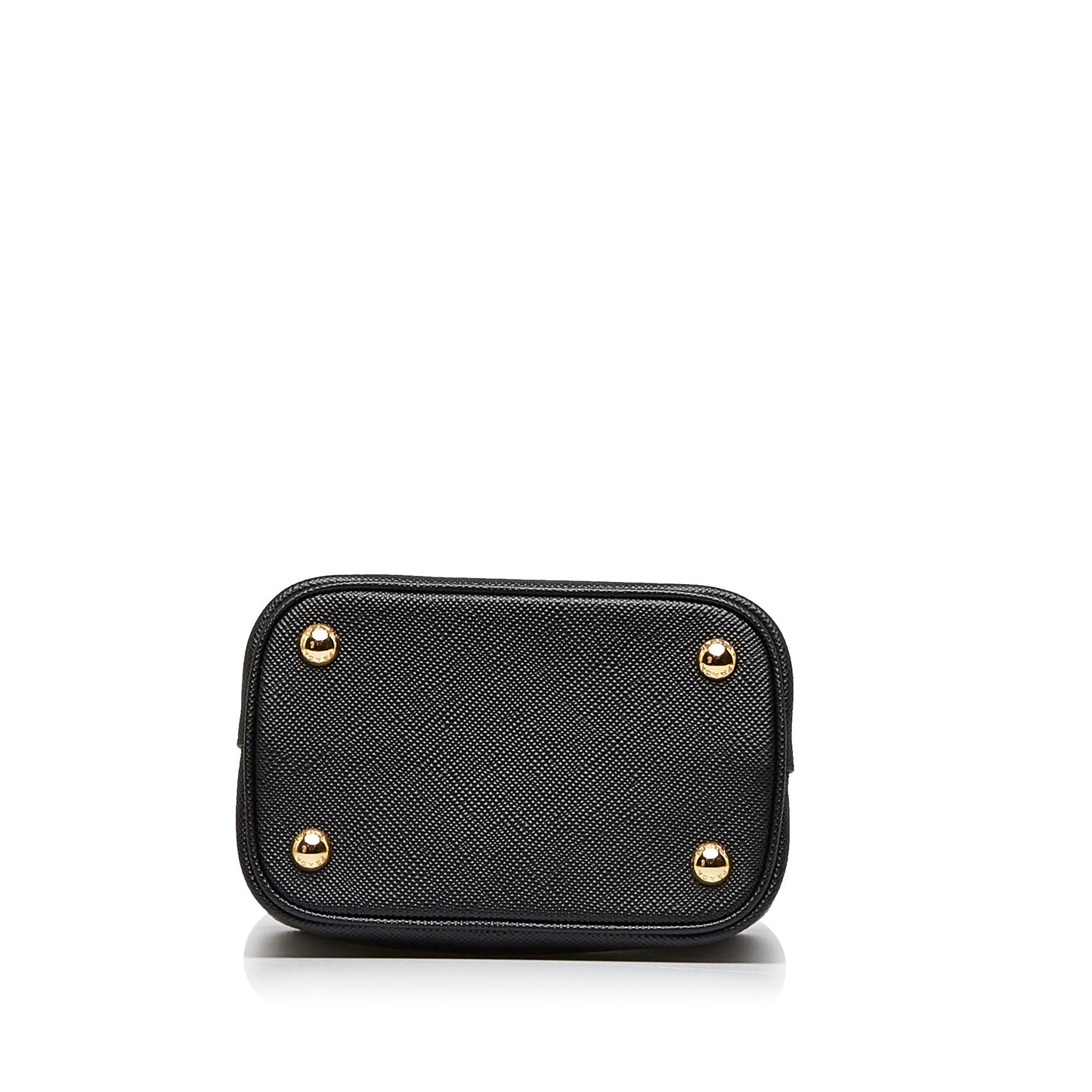 Prada Cuir Panier Bag Black Saffiano