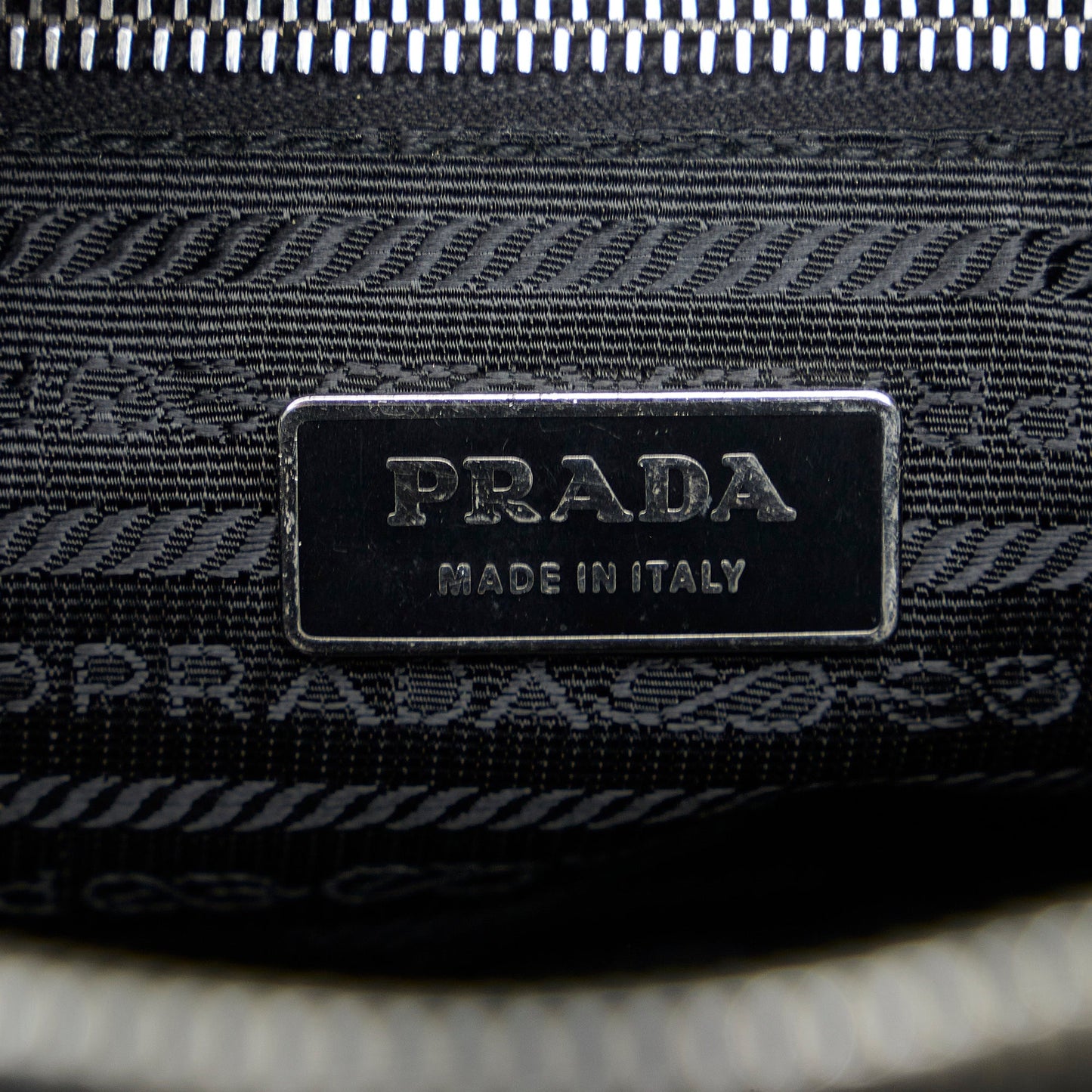 Prada Tessuto Black Nylon Canvas