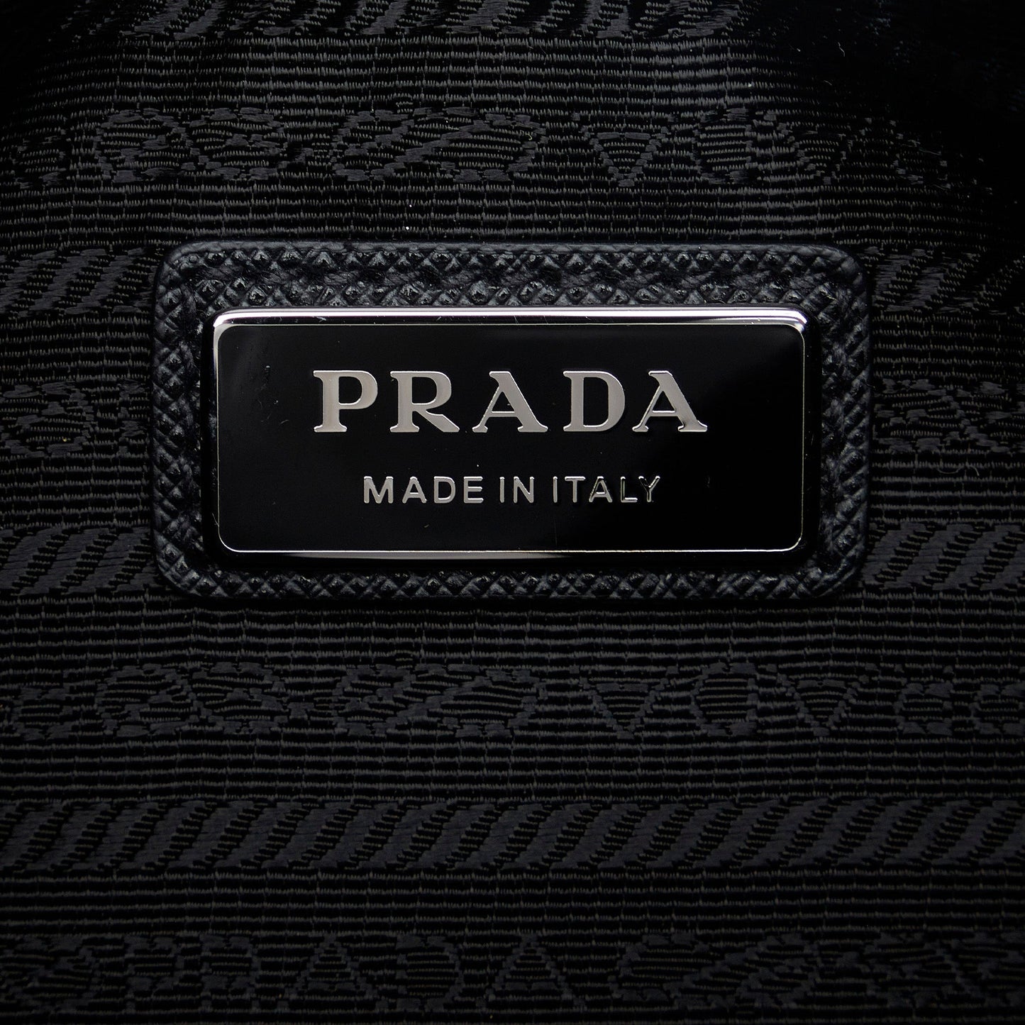 Prada Tessuto Crossbody Bag Black Nylon Canvas