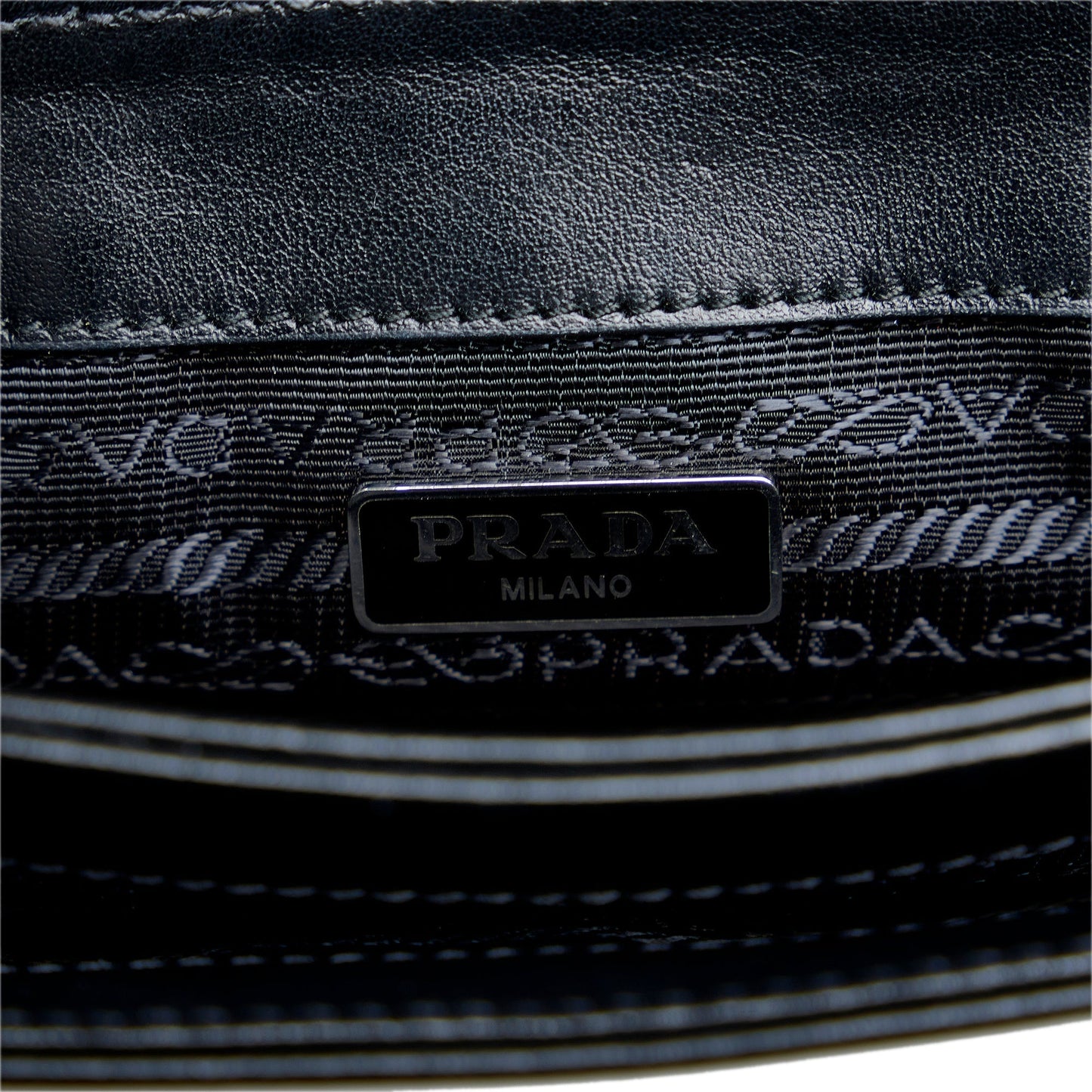 Prada City Crossbody Bag Black Saffiano