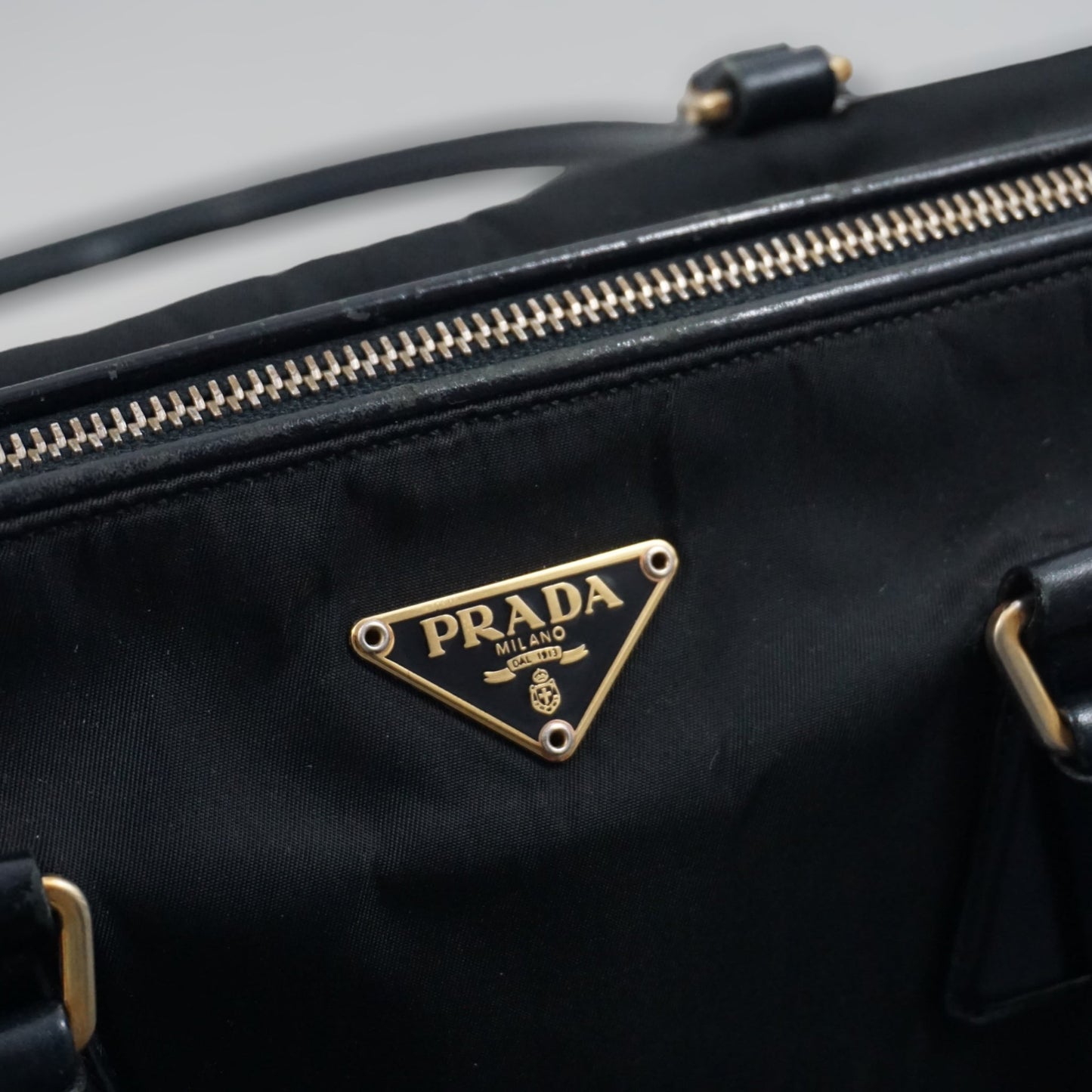 Prada Sort Skuldertaske