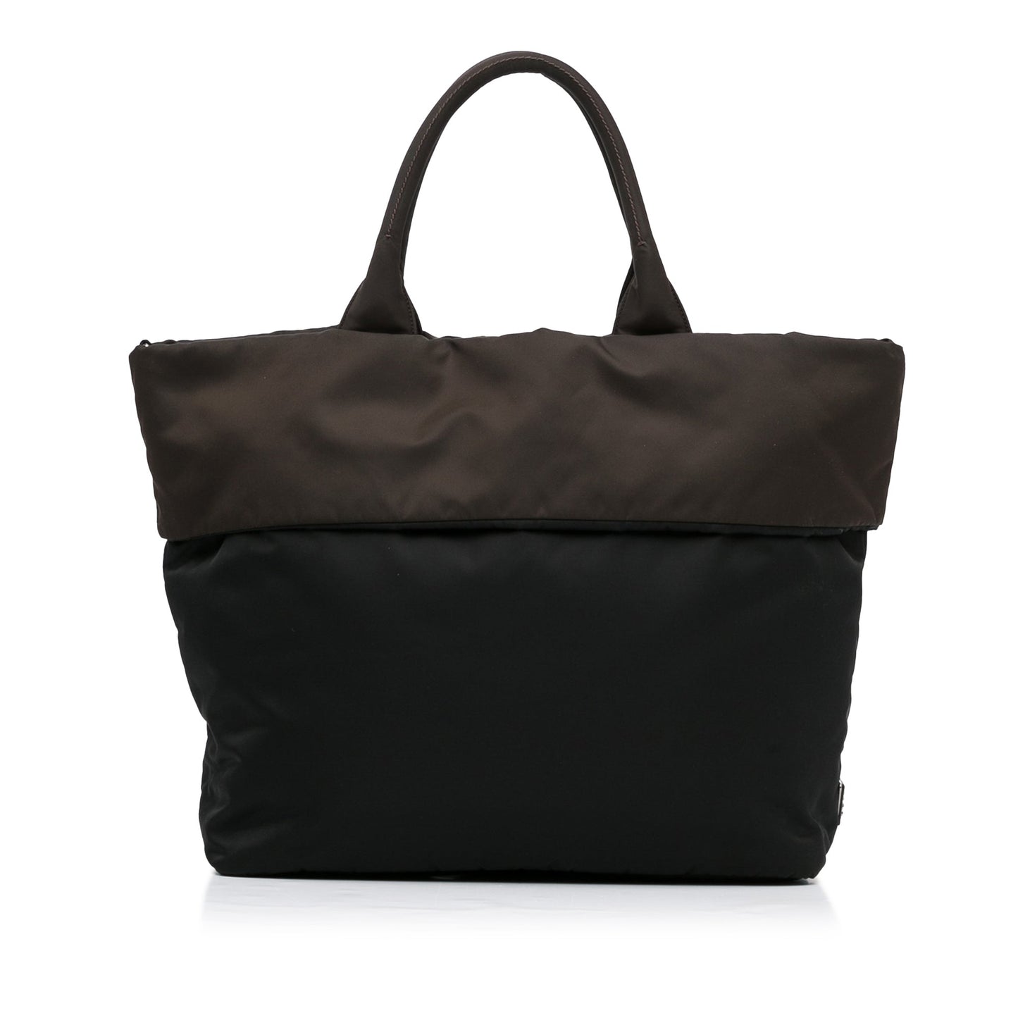 Black Prada Tessuto Reversible Tote