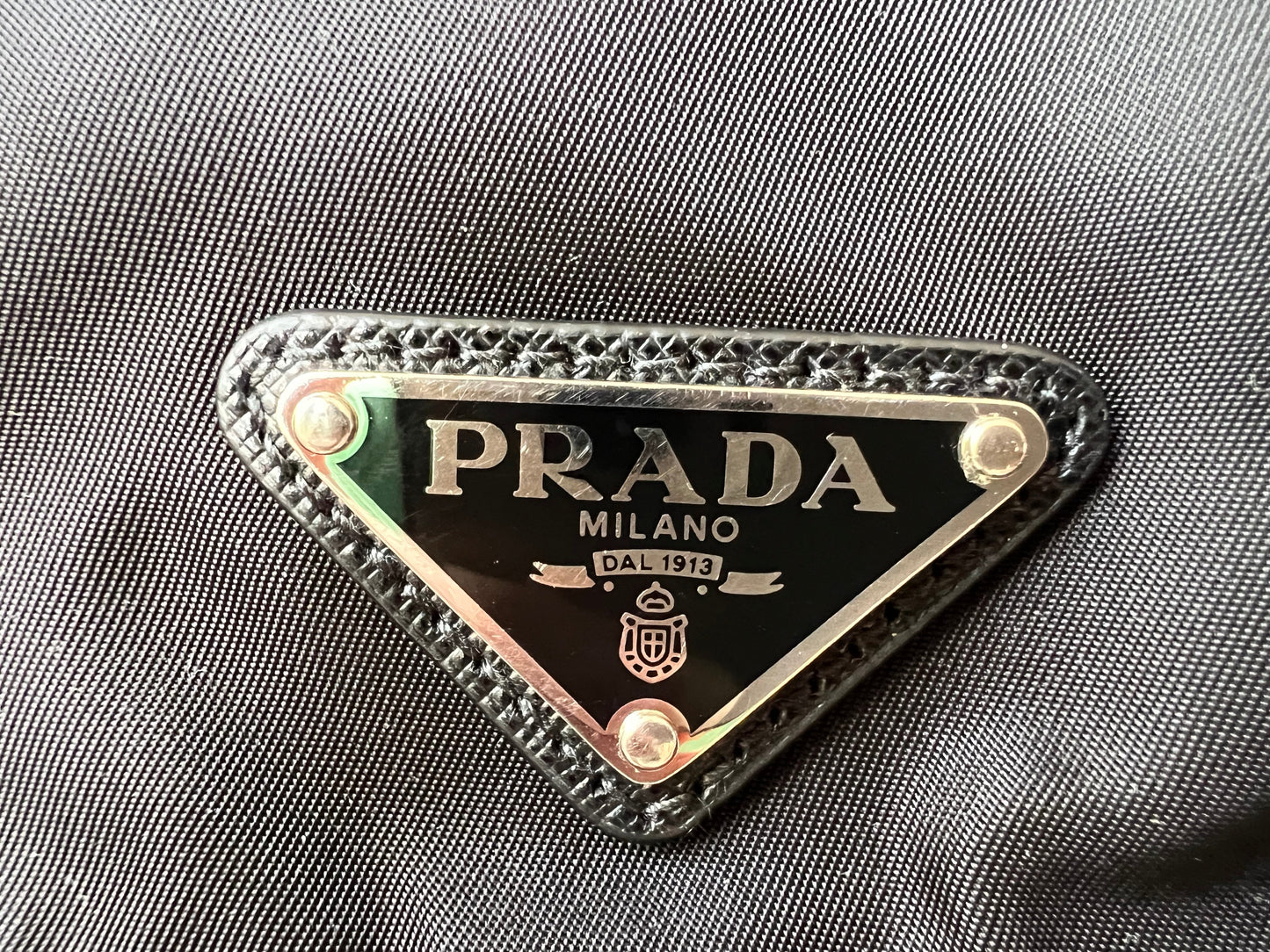 Prada Nylon Black Cross Body Satchel