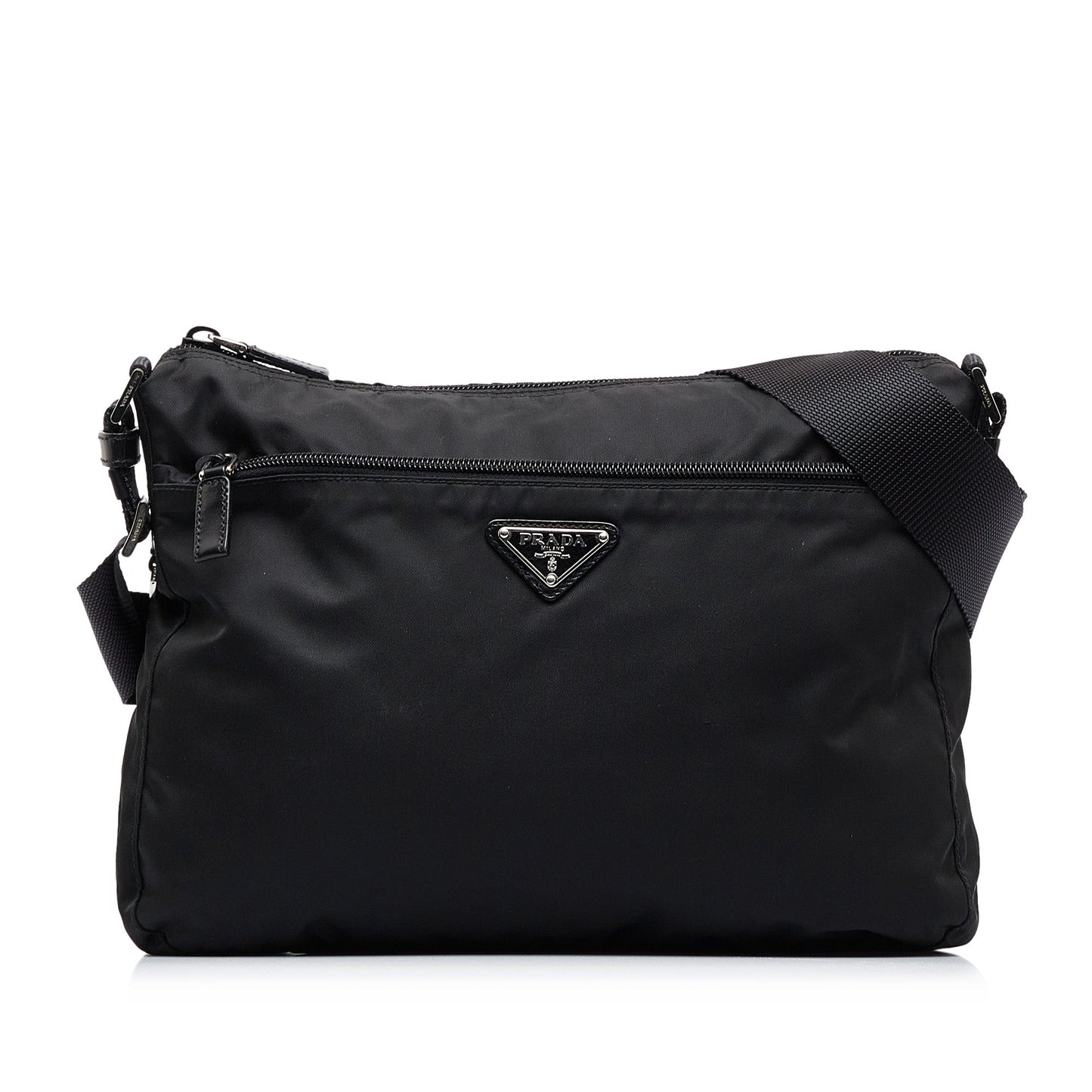 Prada Tessuto Black Nylon Canvas