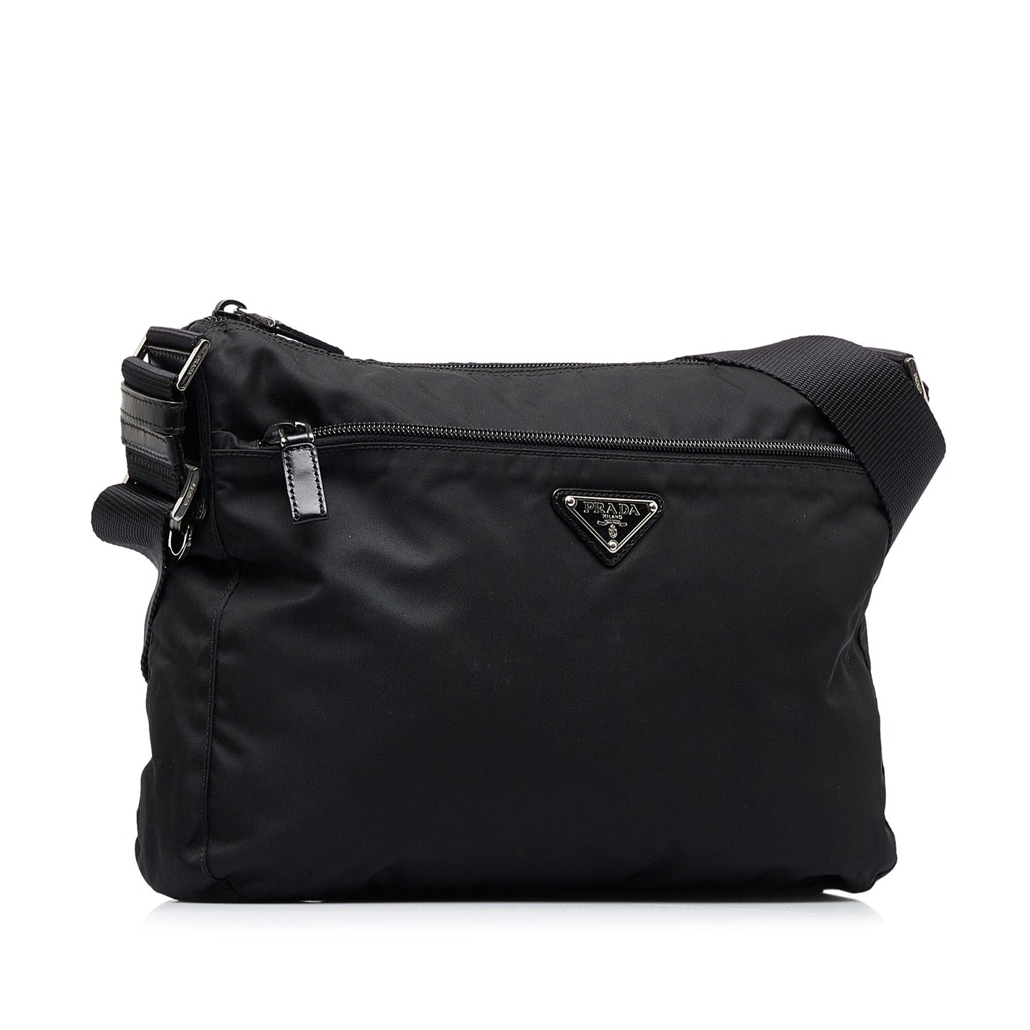 Prada Tessuto Black Nylon Canvas