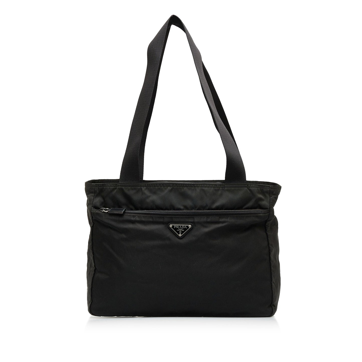 Black Prada Tessuto Tote Bag