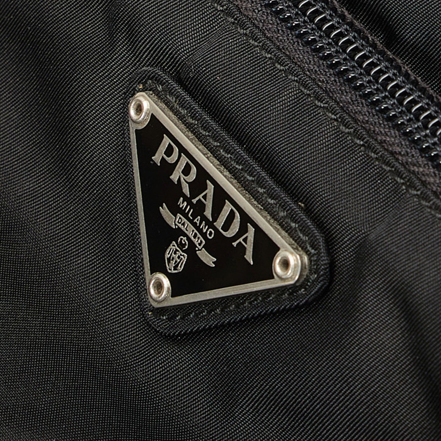 Black Prada Tessuto Tote Bag