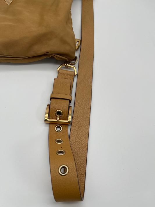 PRADA  cloth shoulder bag