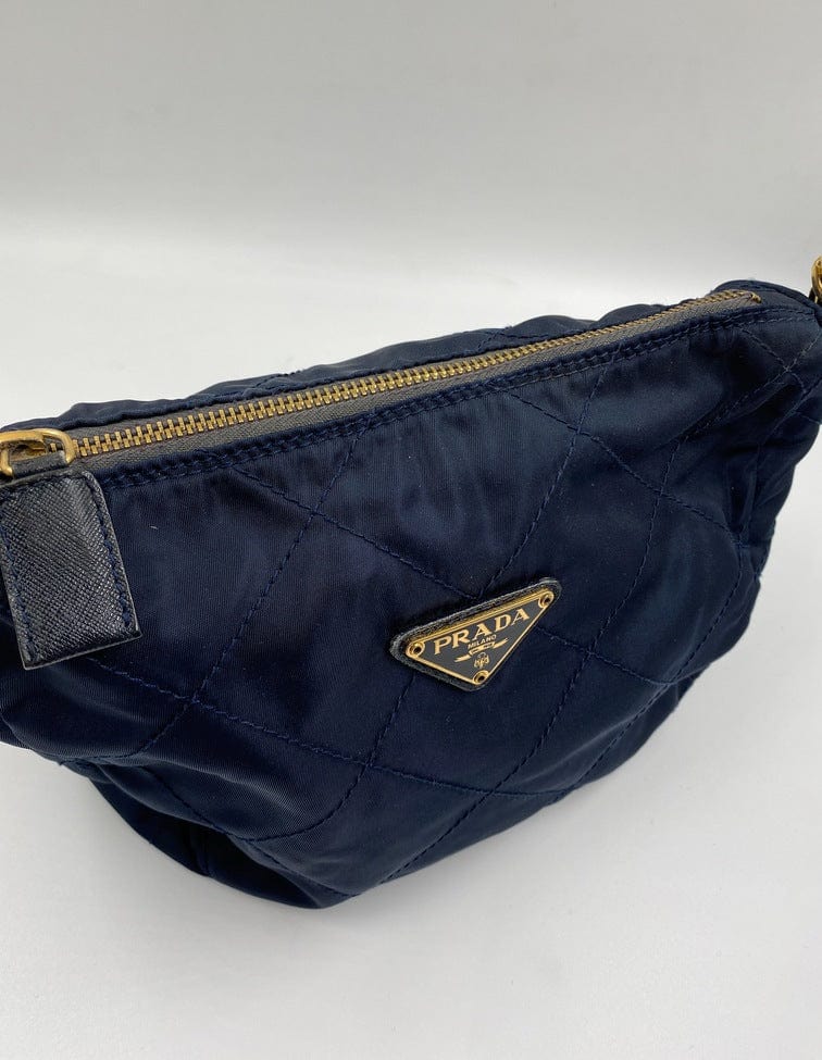 Prada Nylon Navy Crossbody Bag