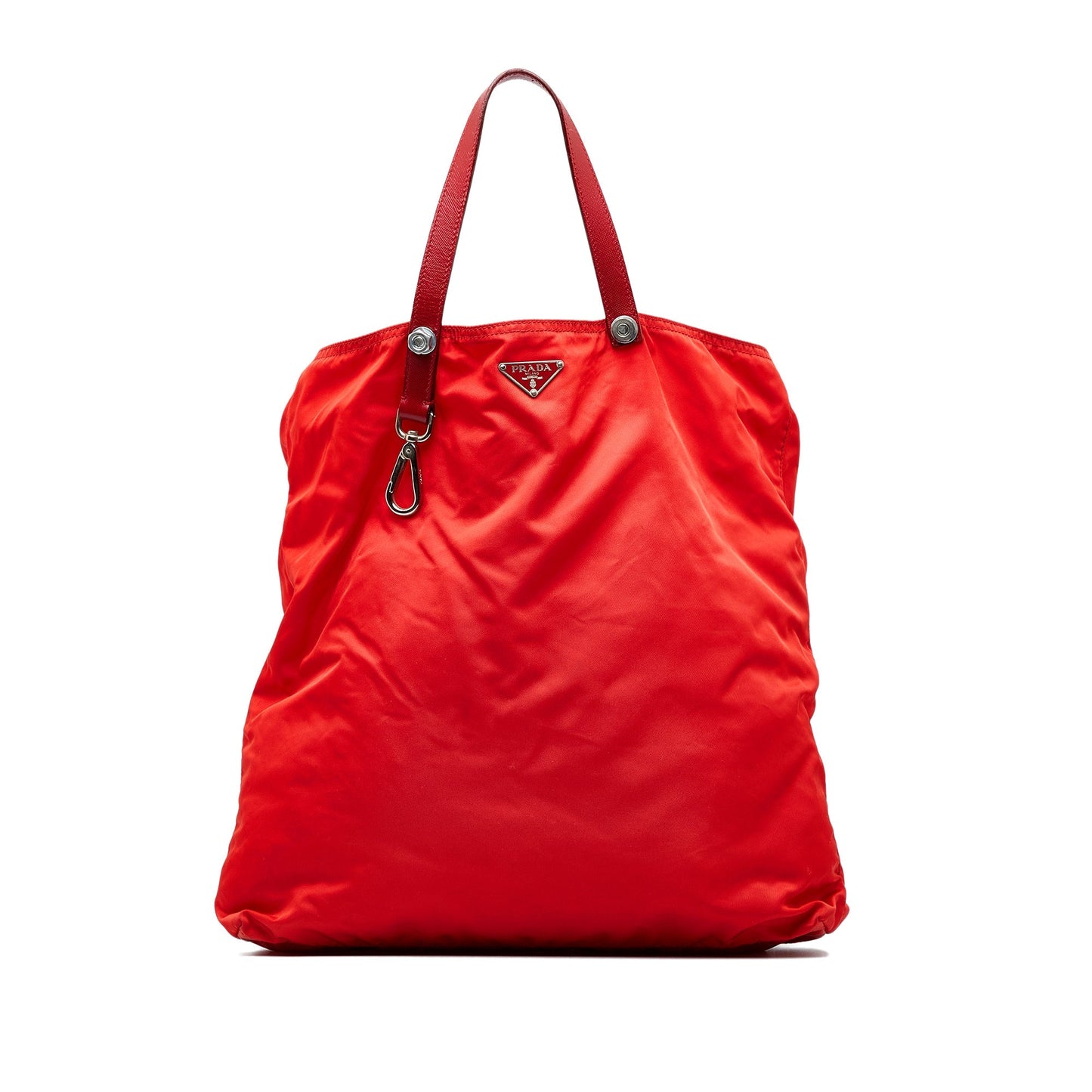 Red Prada Tessuto Tote