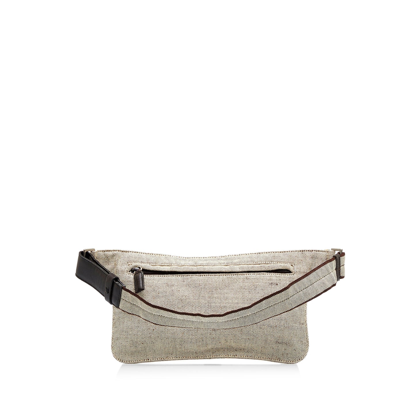 Prada Belt Bag Grey Canvas