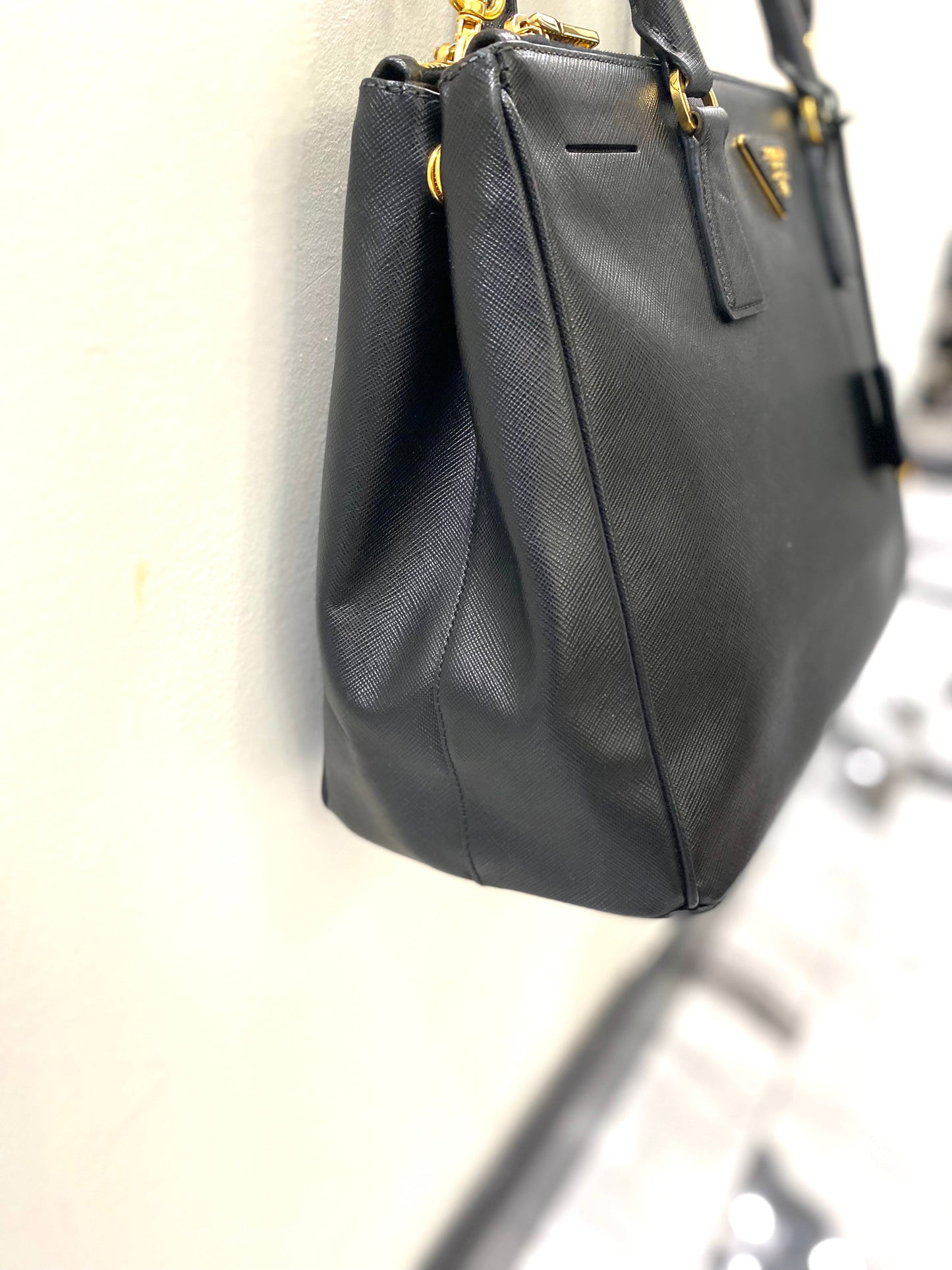 PRADA SAFFIANO LEATHER GALLERIA TOTE BAG