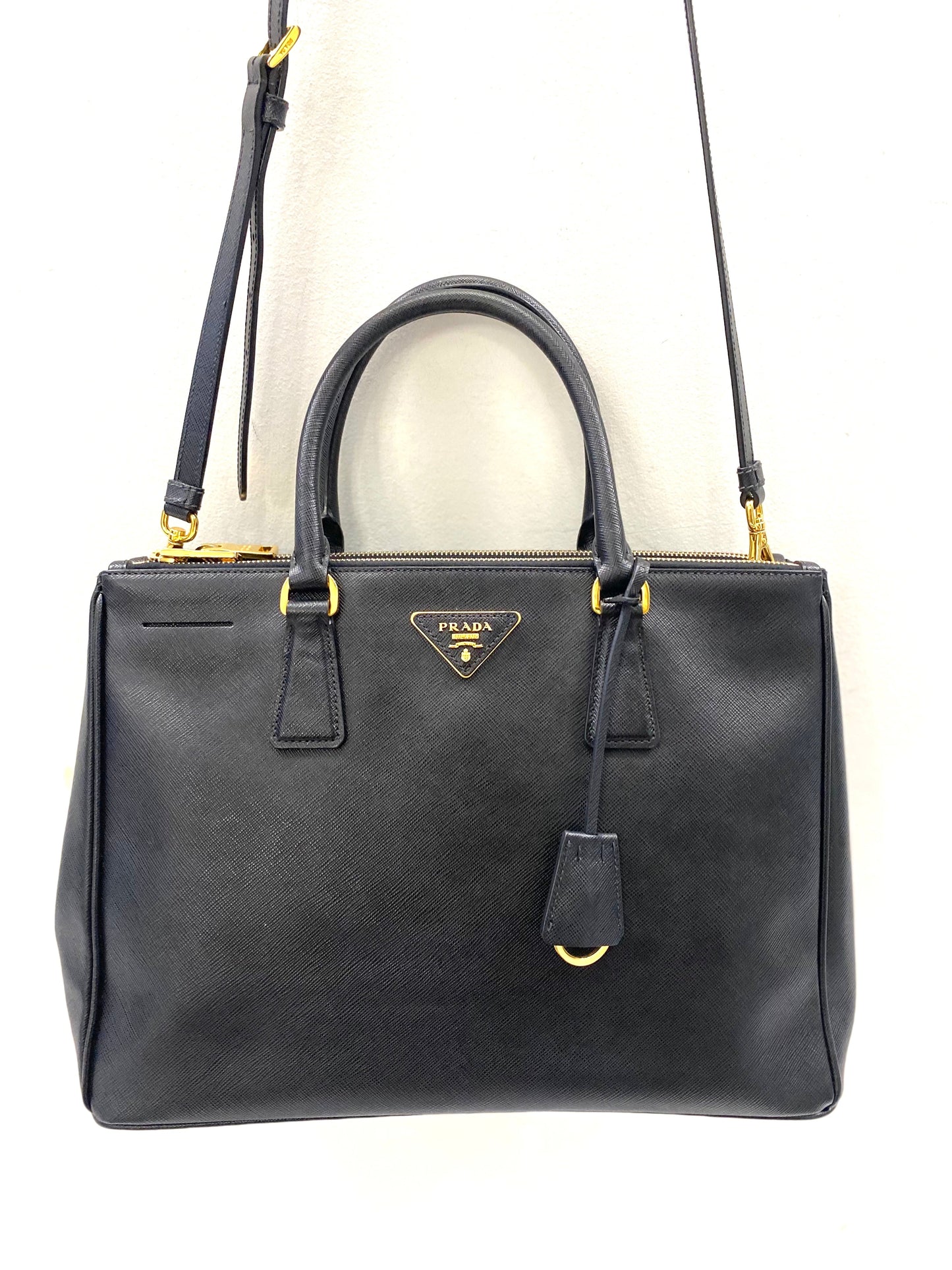 PRADA SAFFIANO LEATHER GALLERIA TOTE BAG