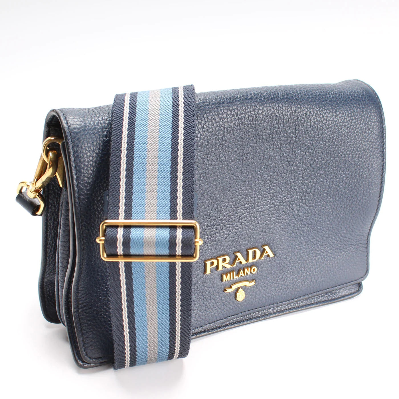 PRADA VITELLO DAINO FLAP CROSSBODY BAG