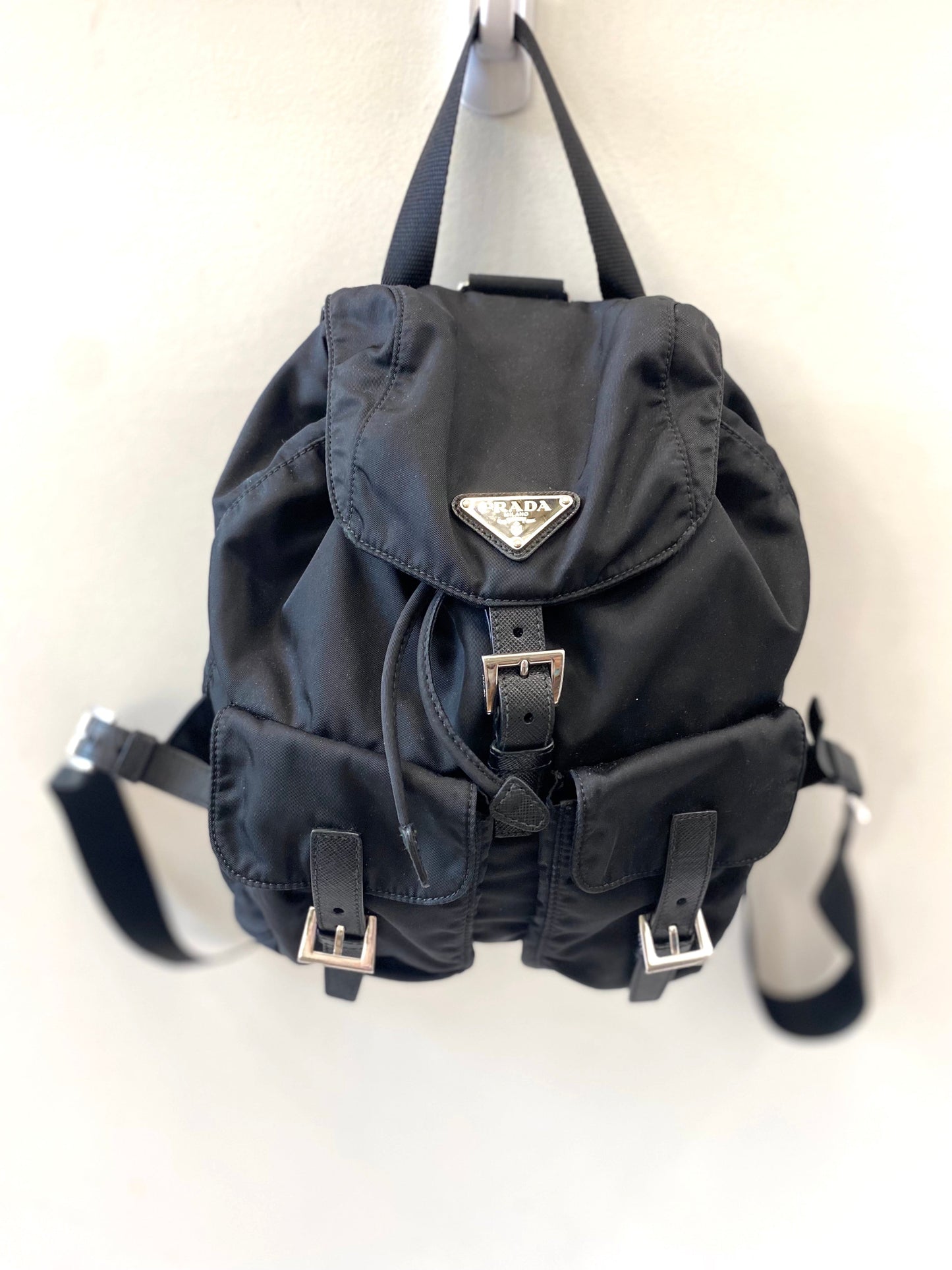 PRADA TESSUTO NYLON VELA SMALL BACKPACK