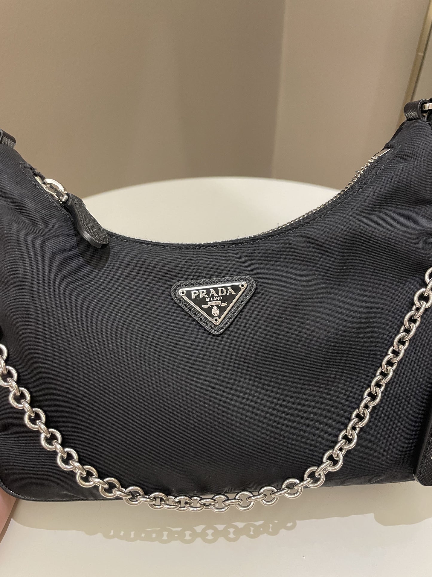 Prada Re-Edition 2005 Re-Nylon Bag Black