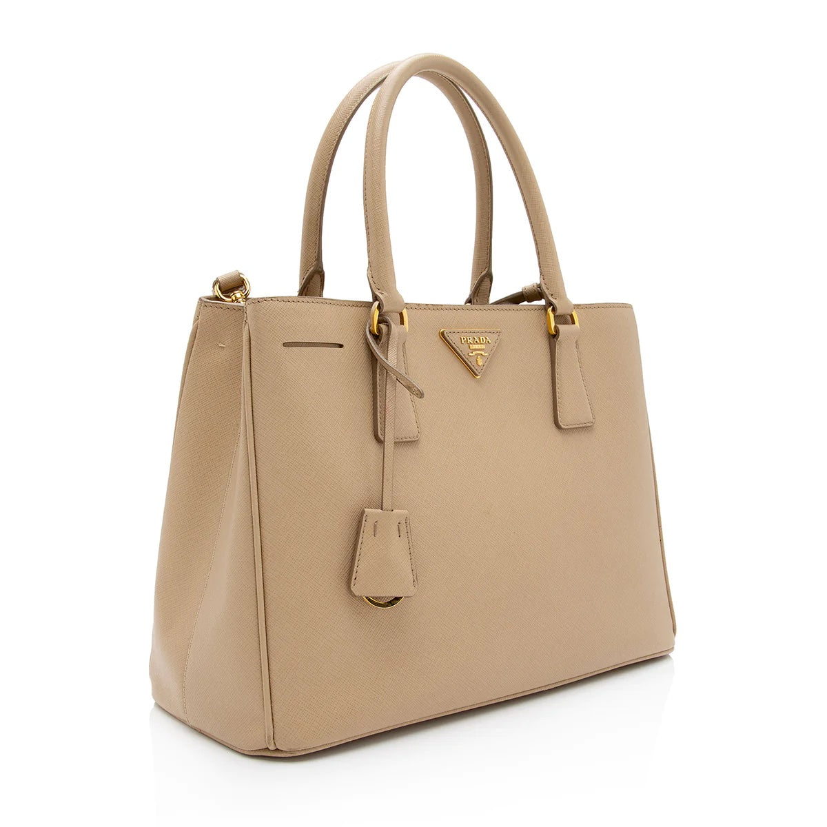 PRADA SAFFIANO LUX LEATHER GALLERIA TOTE BAG