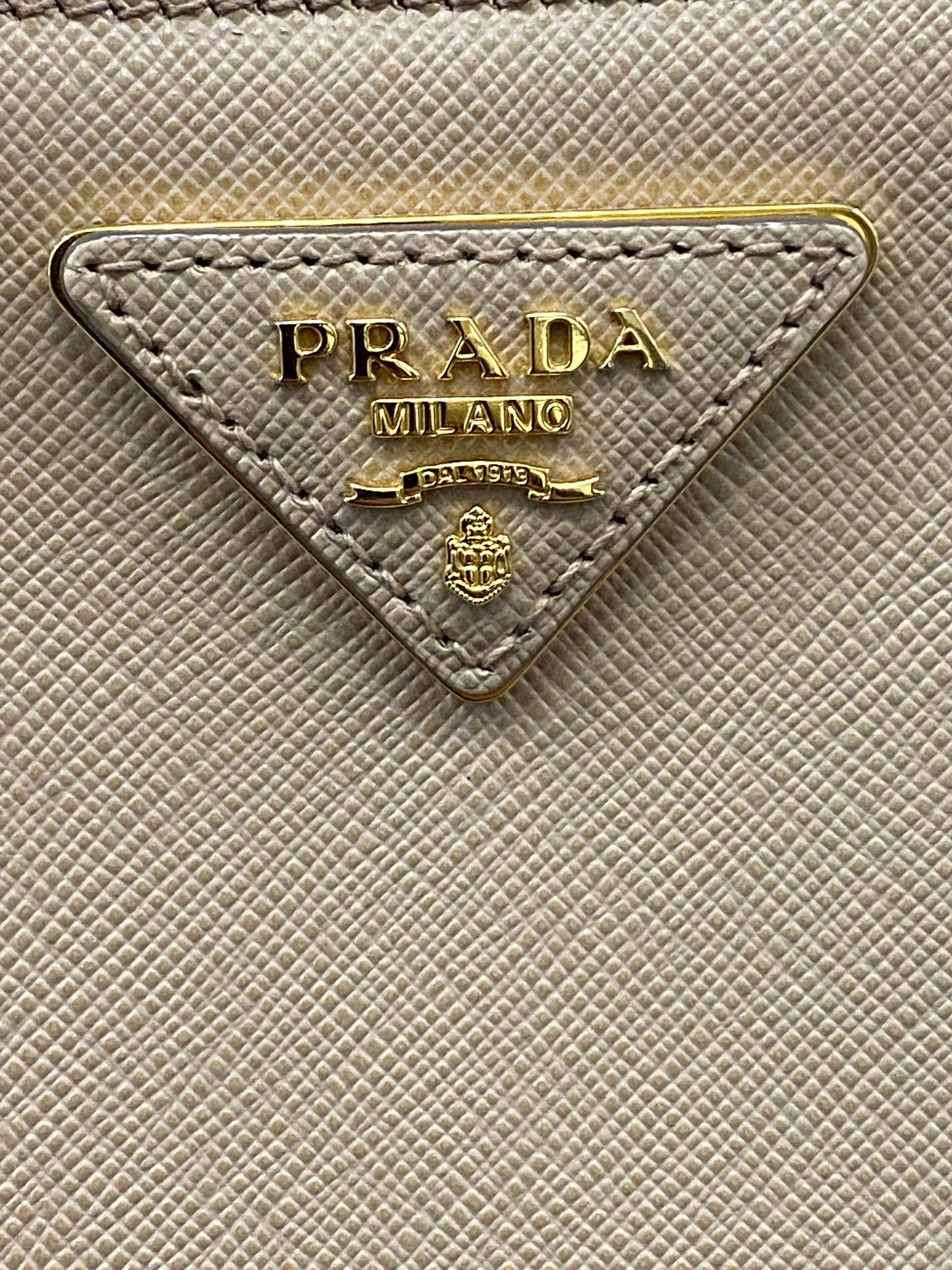 PRADA SAFFIANO LUX LEATHER GALLERIA TOTE BAG