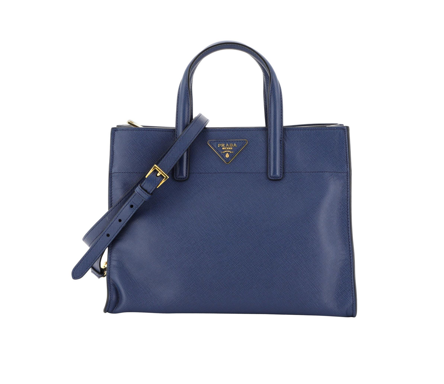 PRADA CONVERTIBLE SAFFIANO LEATHER TOTE