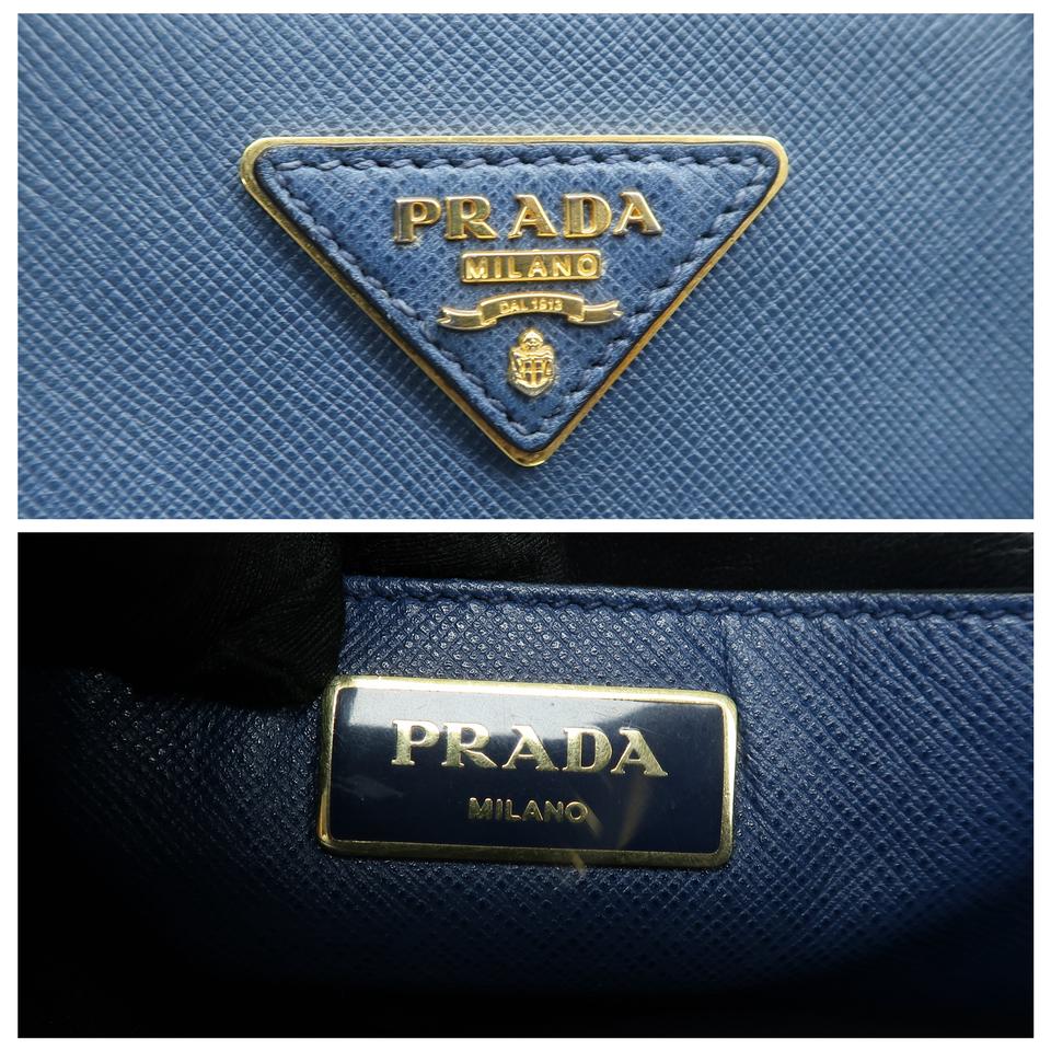 PRADA CONVERTIBLE SAFFIANO LEATHER TOTE