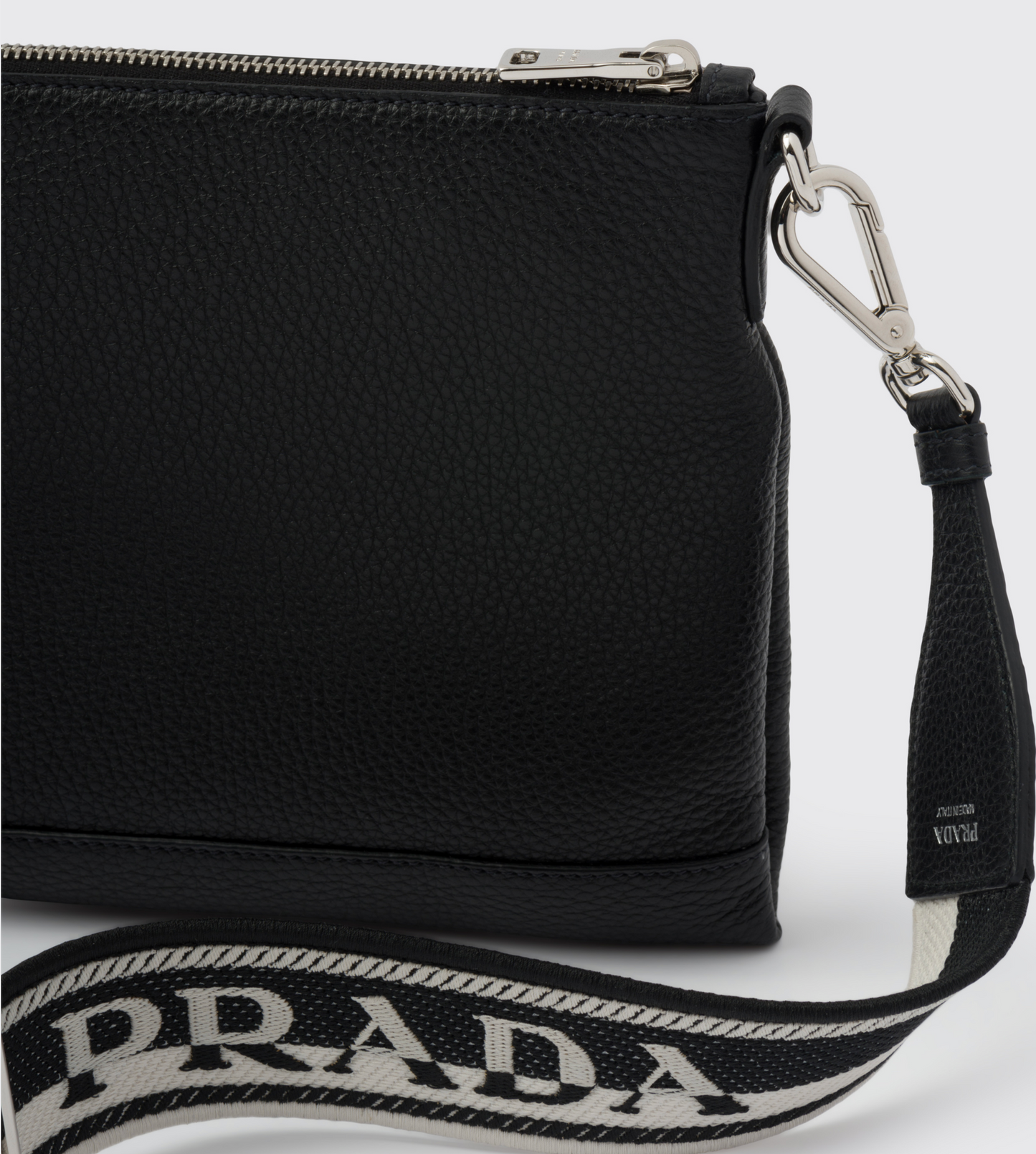 PRADA LEATHER SMALL SHOULDER BAG