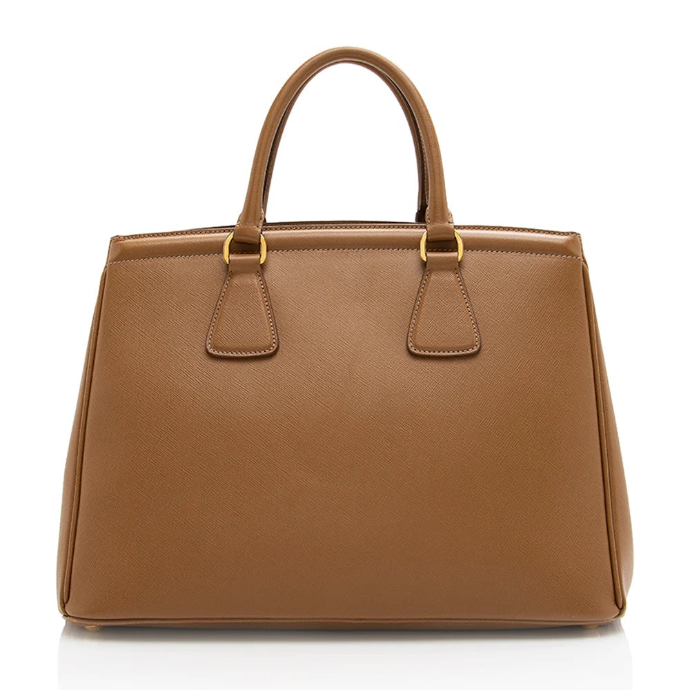 PRADA SAFFIANO LEATHER PARABOLE TOTE BAG